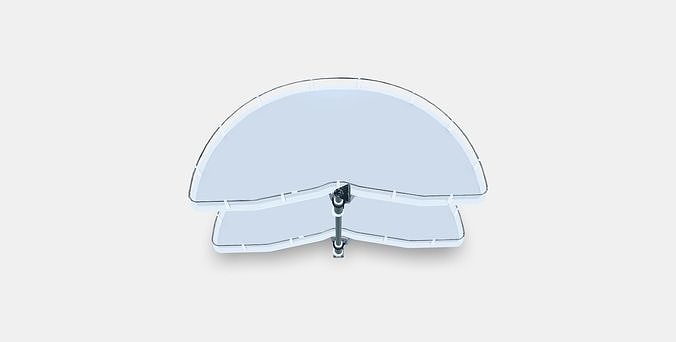 UTRUSTA Crnr base cabinet pull-out fitting Low-poly 3D model