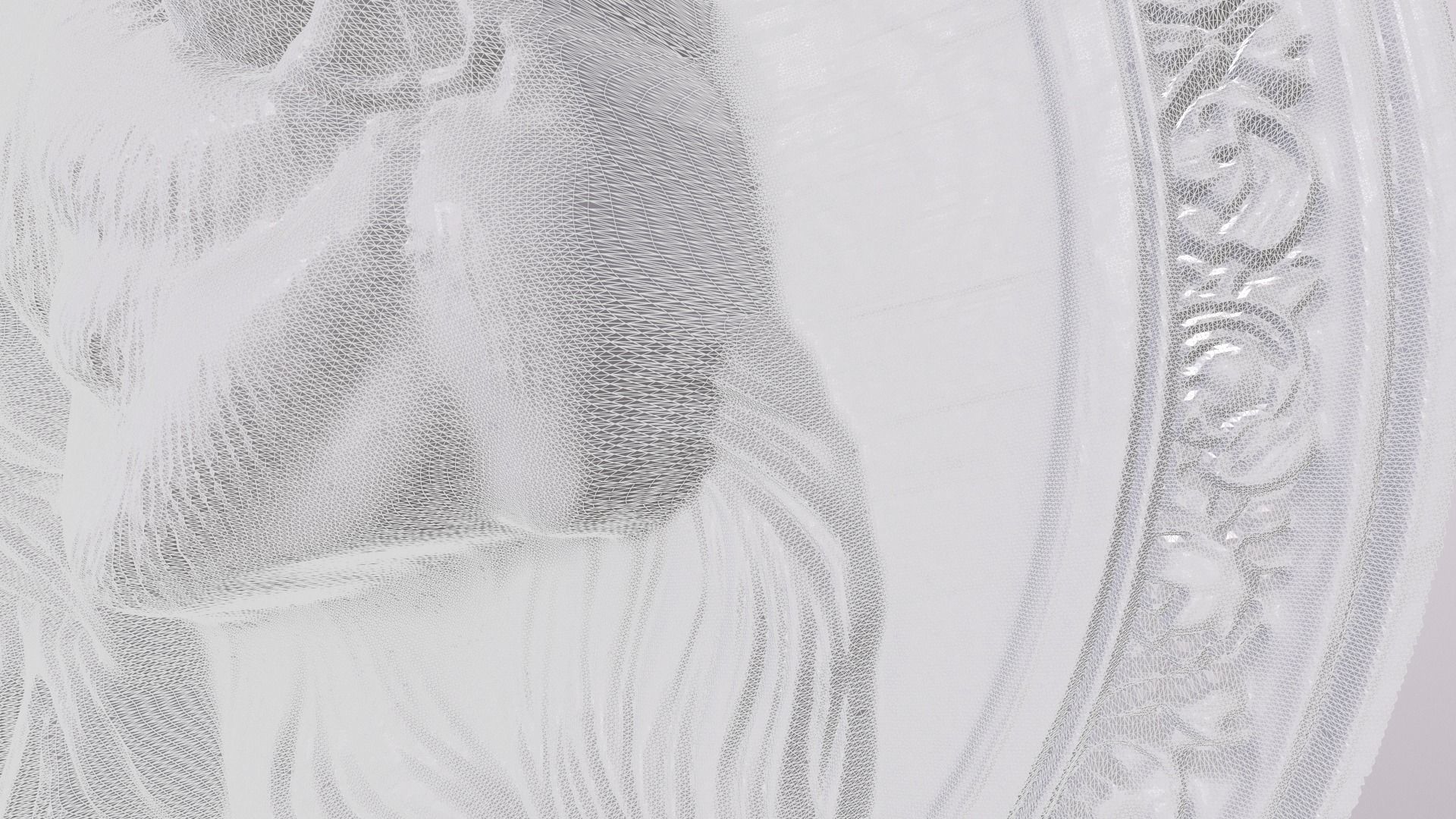 Cocker Spaniel 1 basrelief for 3D printing 3D print model_6