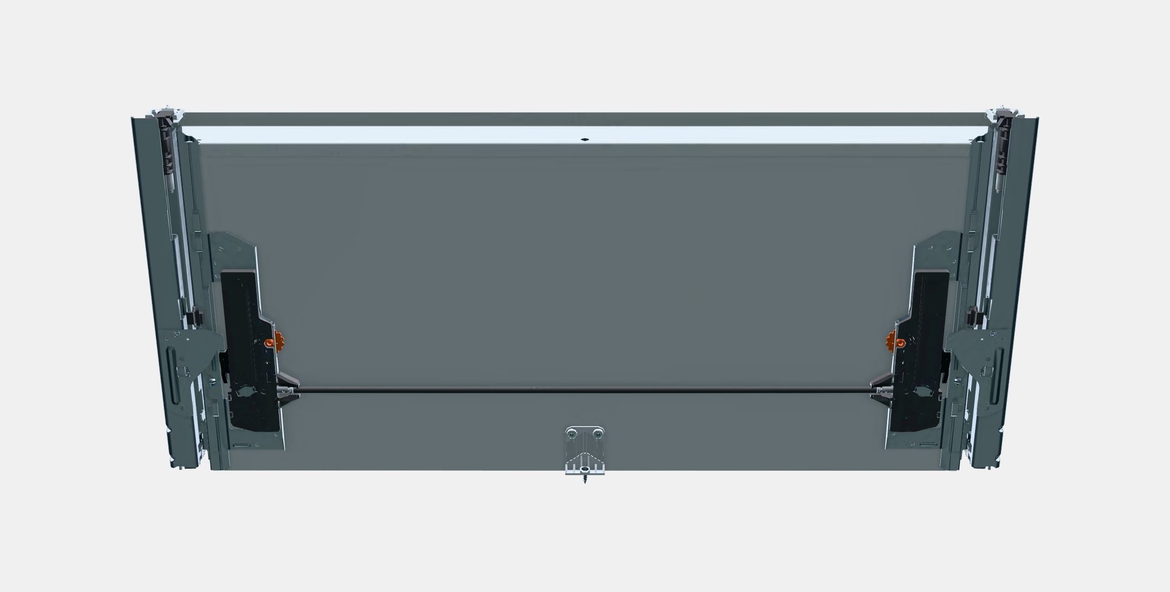 EXCEPTIONELL Drawer low with push to open Low-poly 3D model_8