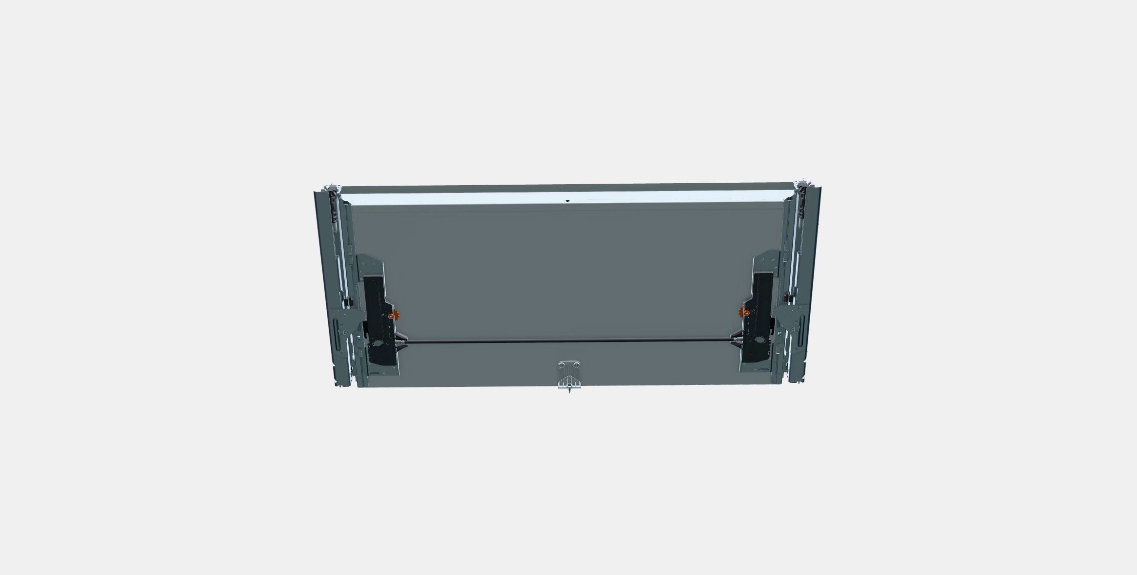 EXCEPTIONELL Drawer low with push to open Low-poly 3D model_7