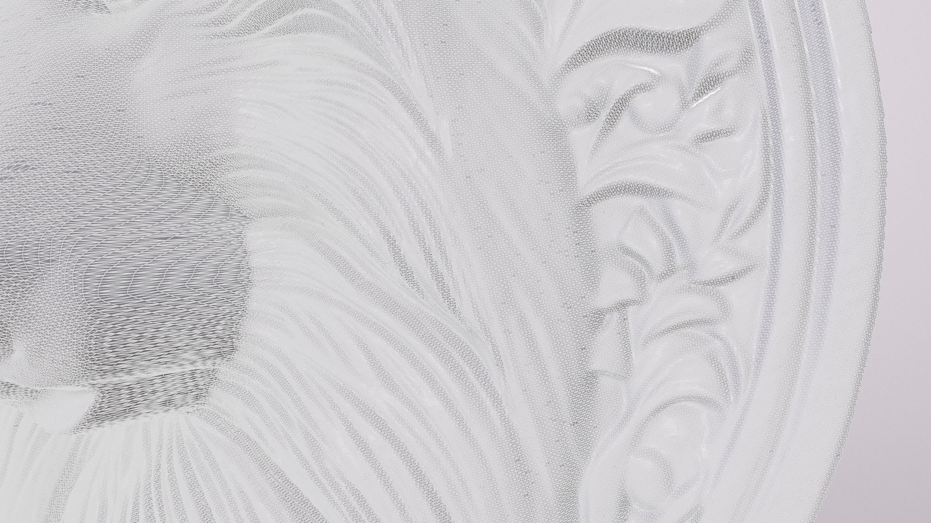 Collie 3 basrelief for 3D printing 3D print model_6