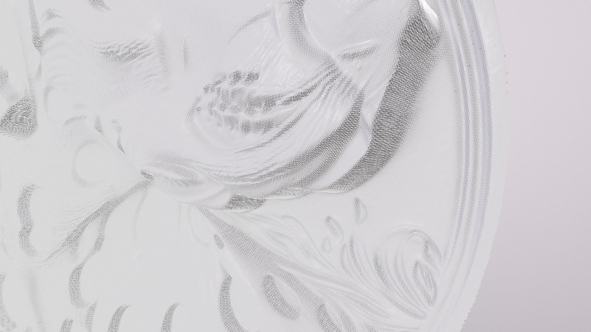 Dalmatian 3 basrelief for 3D printing 3D print model_6