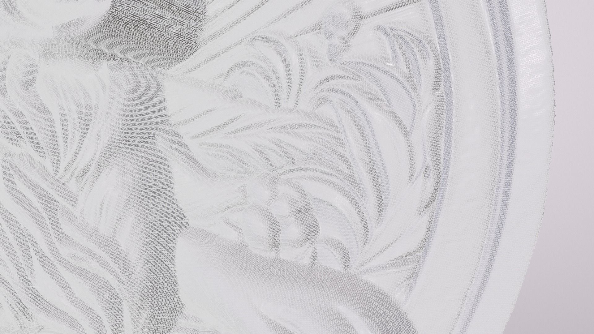 Golden Retriever 1 basrelief for 3D printing 3D print model_6