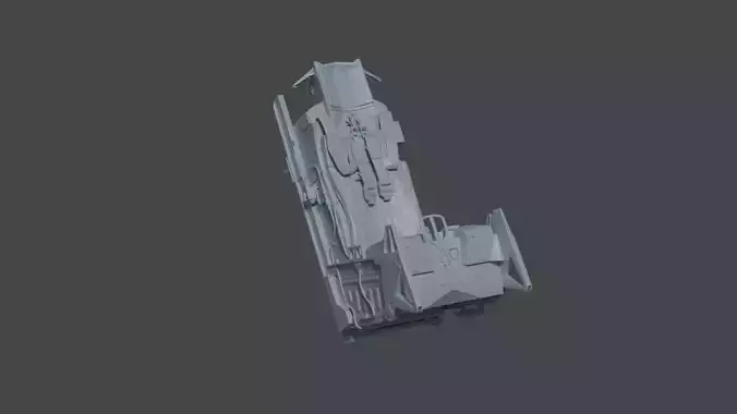 F-16 ACES-II Ejection Seat for 3d Printing 3D print model