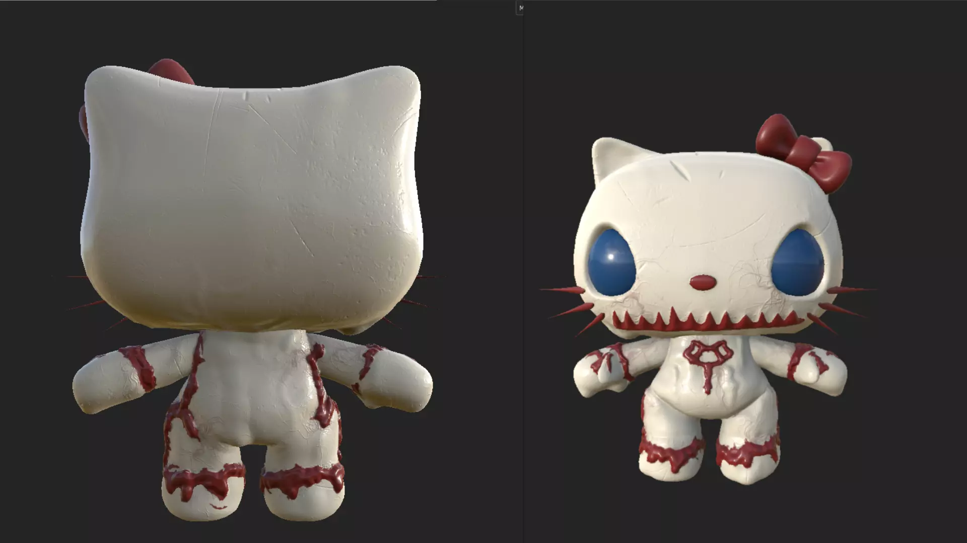 Hello Kitty 3D model_0