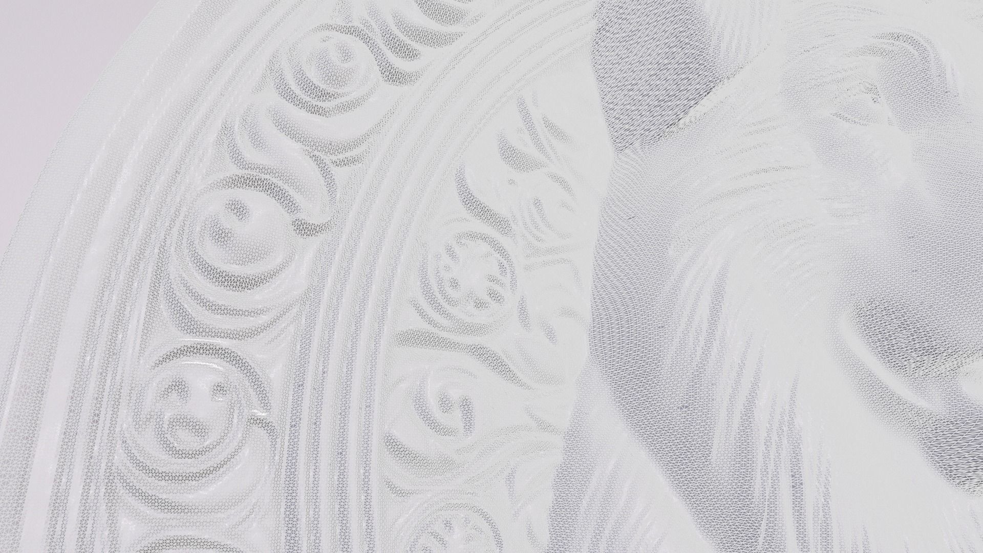 Mutt 2 basrelief for 3D printing 3D print model_5