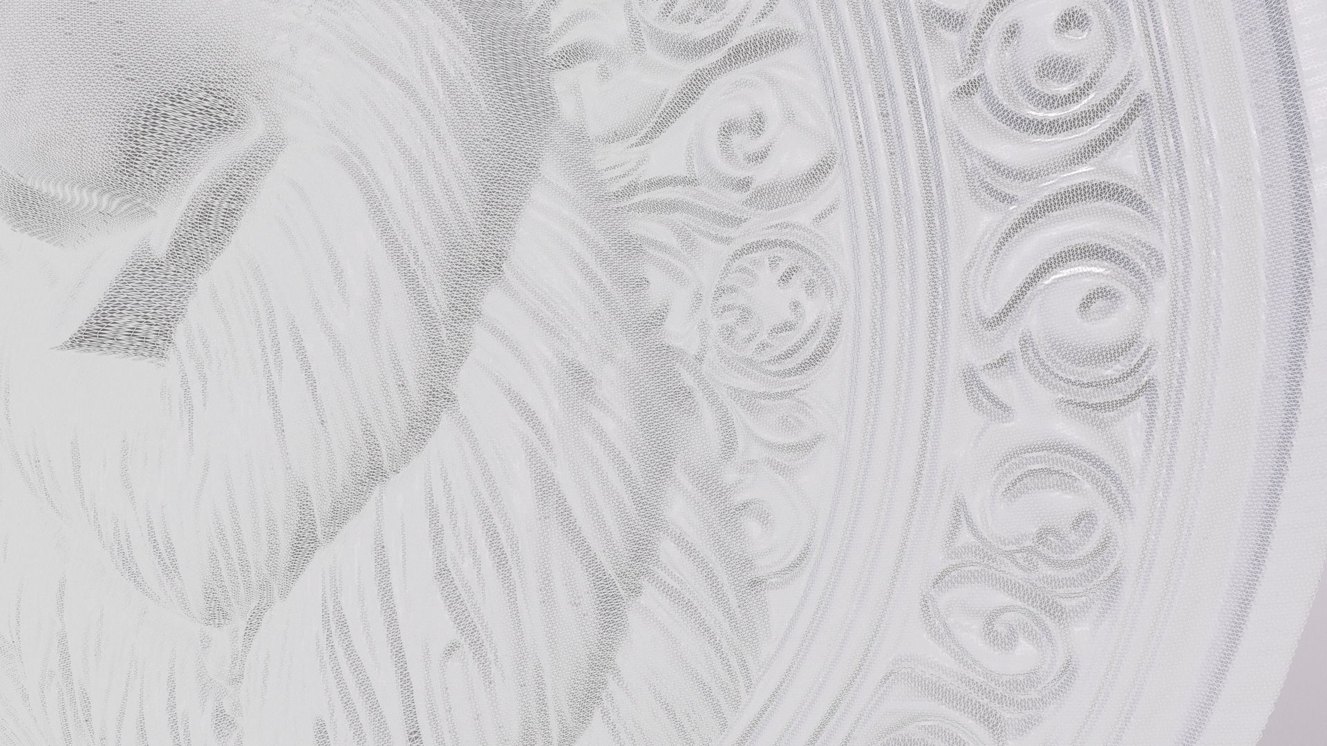 Mutt 2 basrelief for 3D printing 3D print model_6