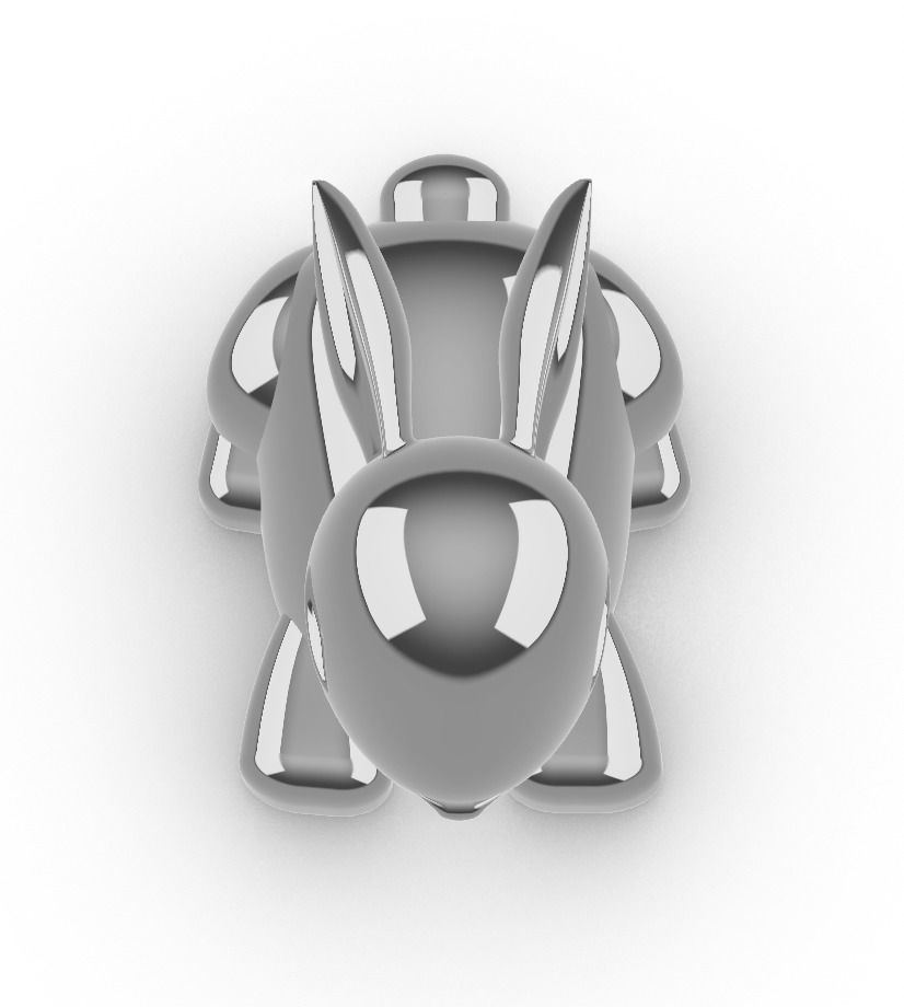 Bunny  3D print model_10