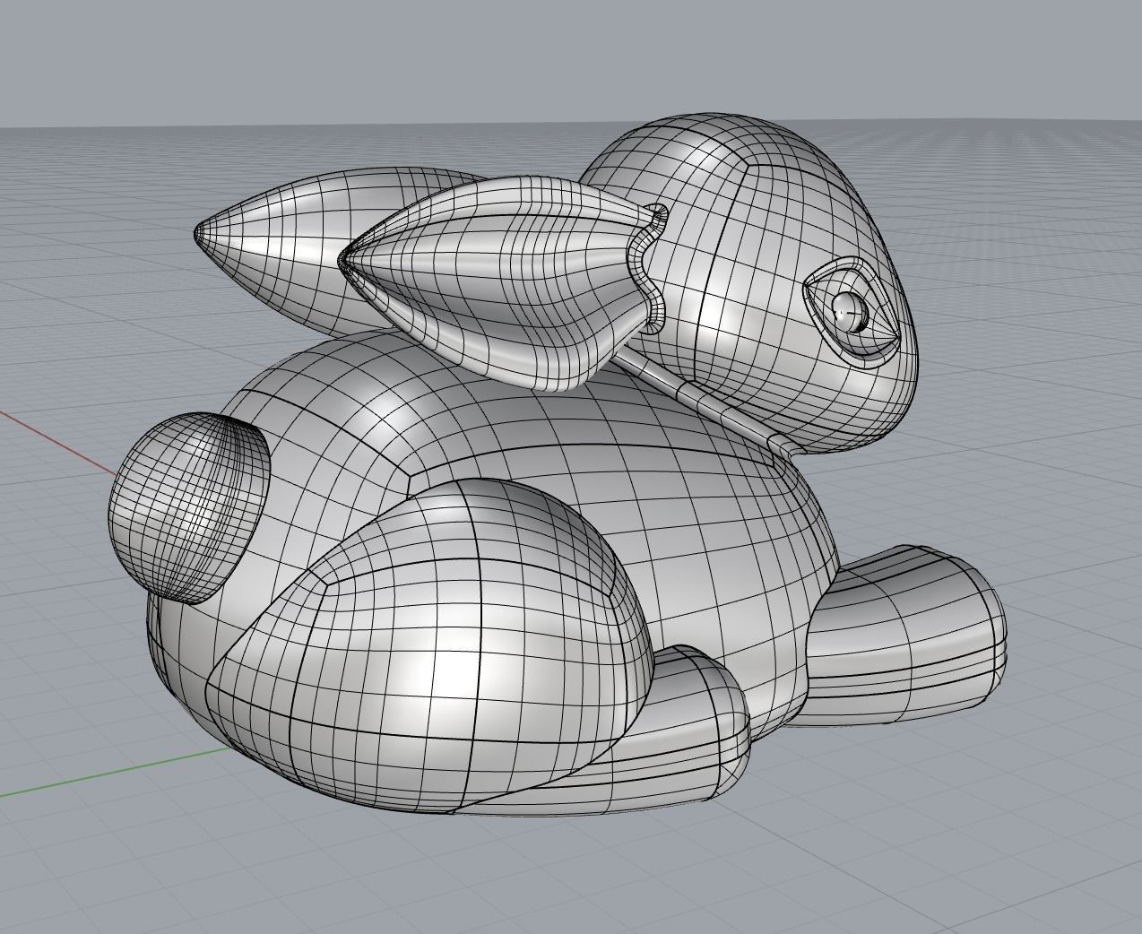 Bunny  3D print model_8