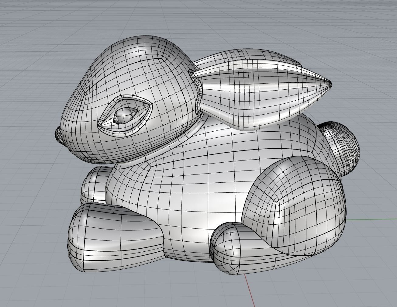 Bunny  3D print model_6