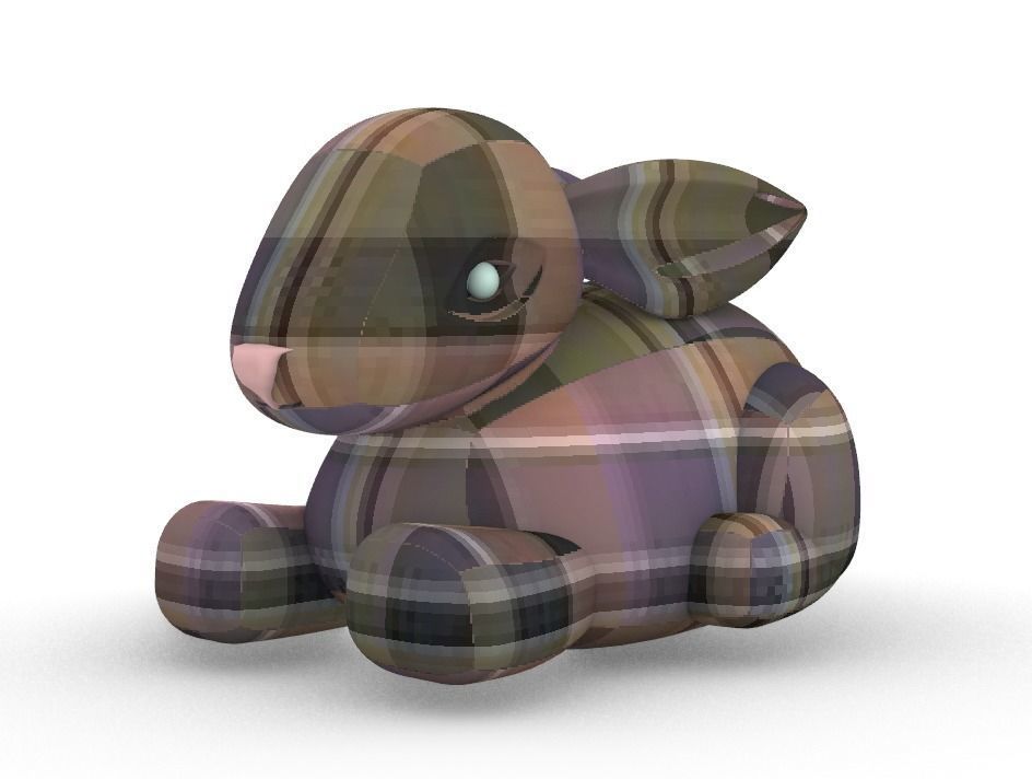 Bunny  3D print model_12
