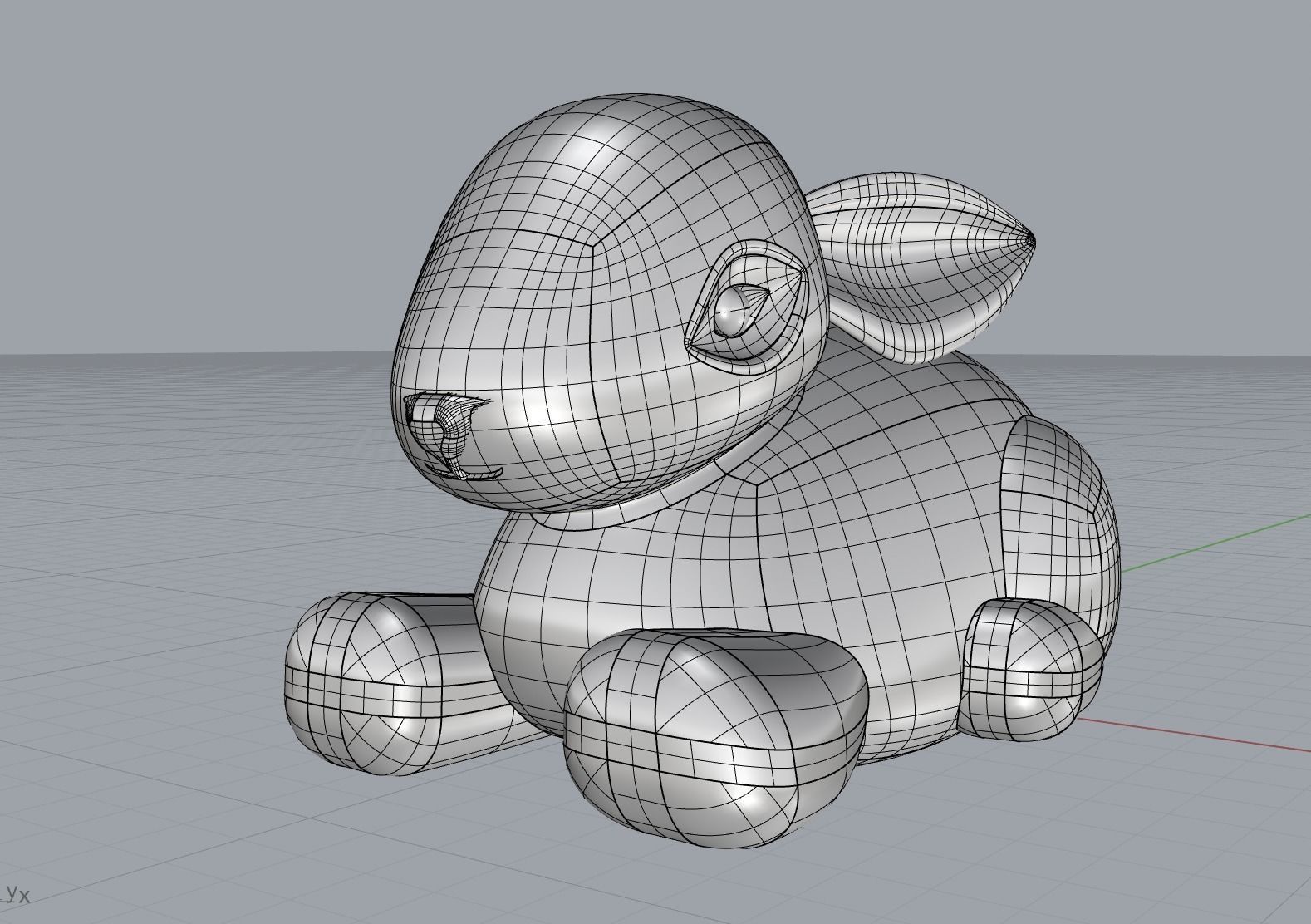 Bunny  3D print model_4