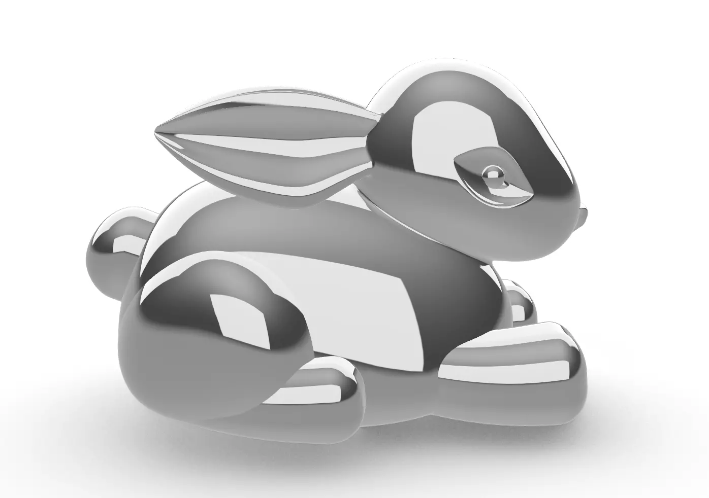 Bunny  3D print model_0