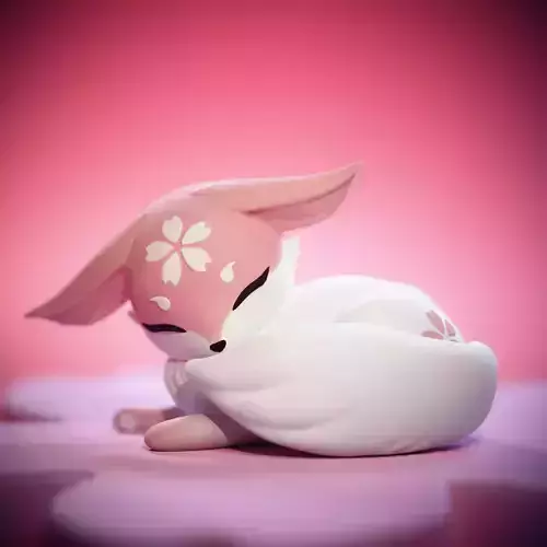 YAE MIKO FOX FORM - GENSHIN IMPACT 3D print model