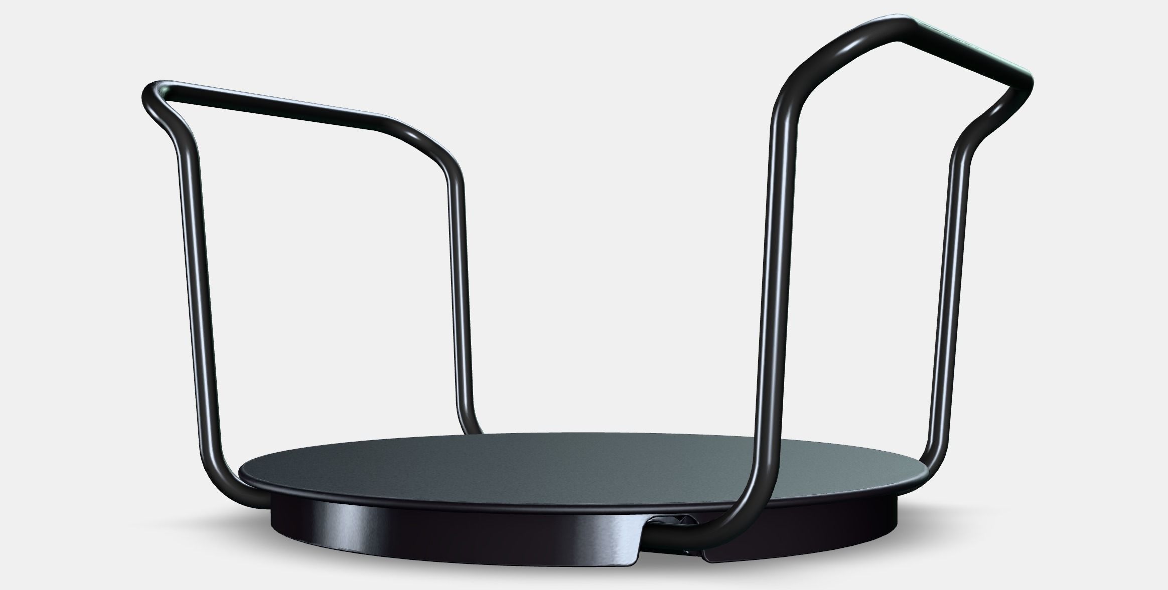 UPPDATERA Plate holder 1 Low-poly 3D model_6