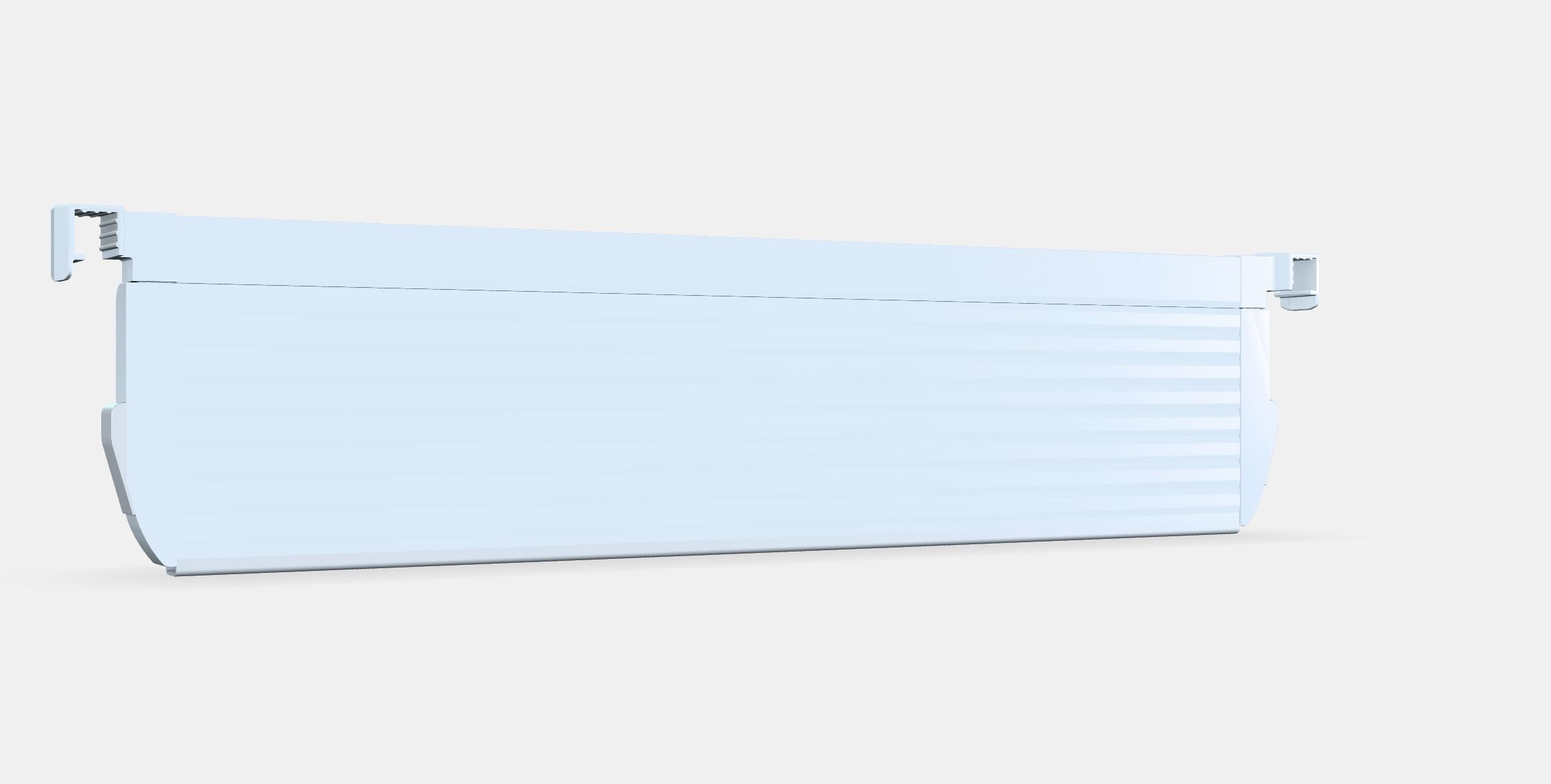 UPPDATERA Divider for drawer 1 Low-poly 3D model_3