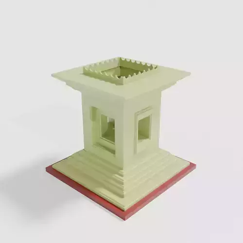 Tulsi planter - 3d model