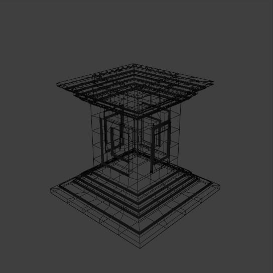 Tulsi planter - 3d model 3D model_2