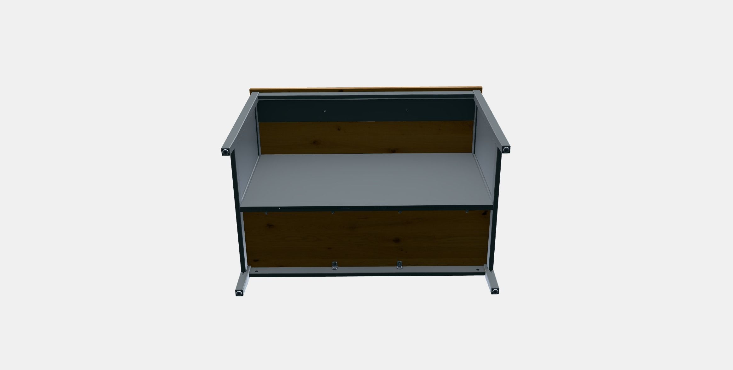 TORNVIKEN Kitchen island Low-poly 3D model_11