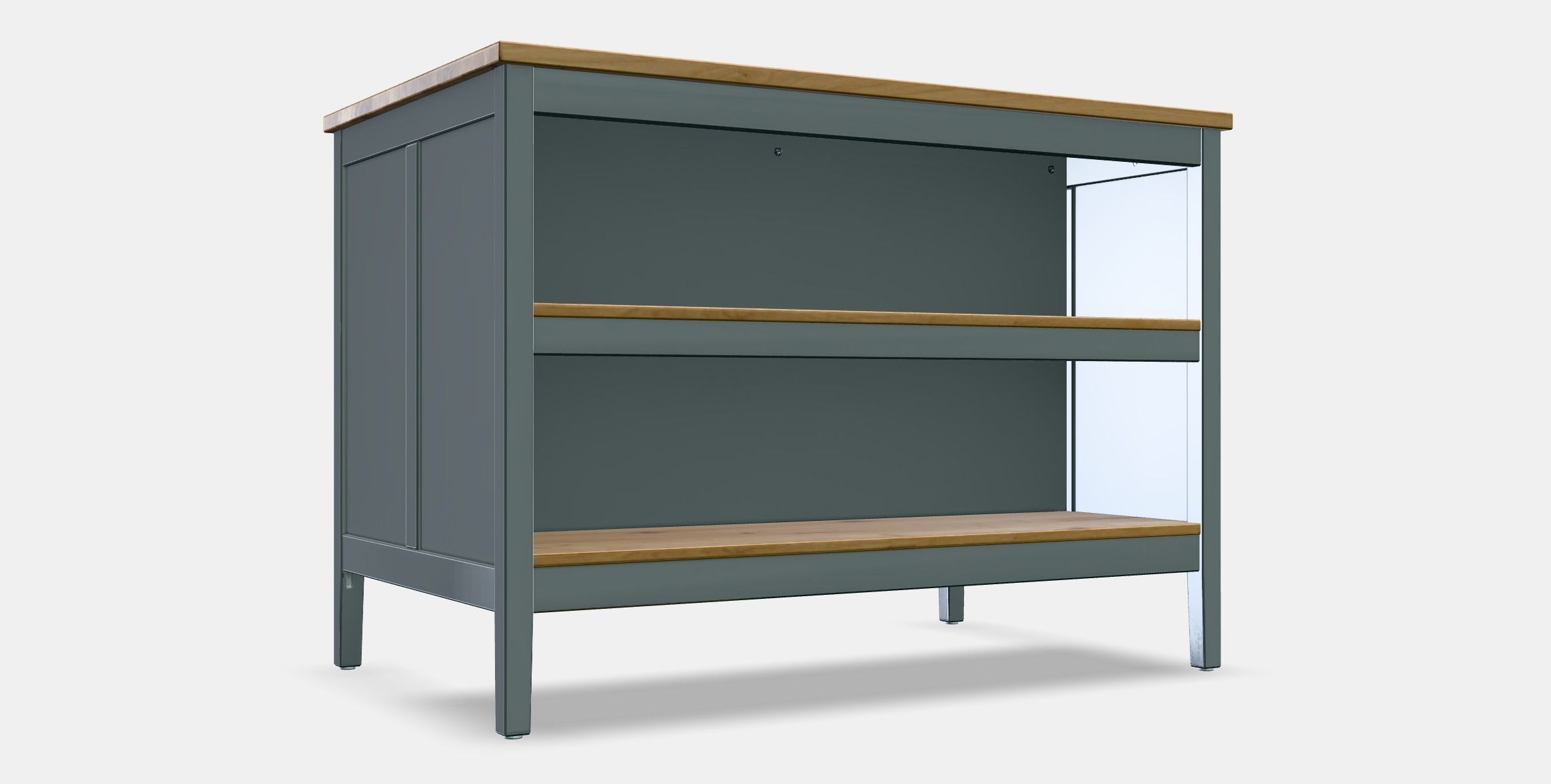 TORNVIKEN Kitchen island Low-poly 3D model_7