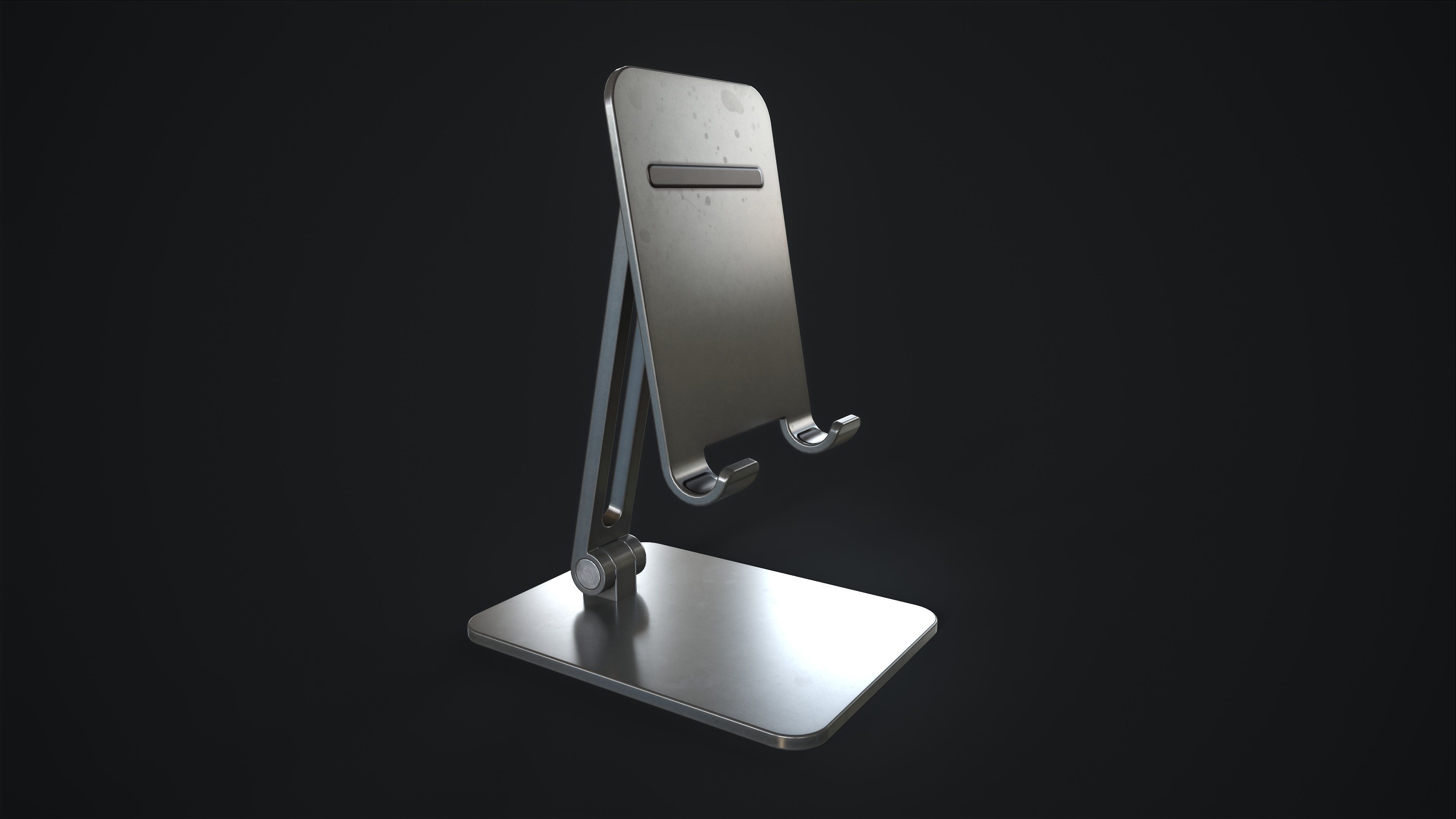 Tablet Low-poly 3D model_10