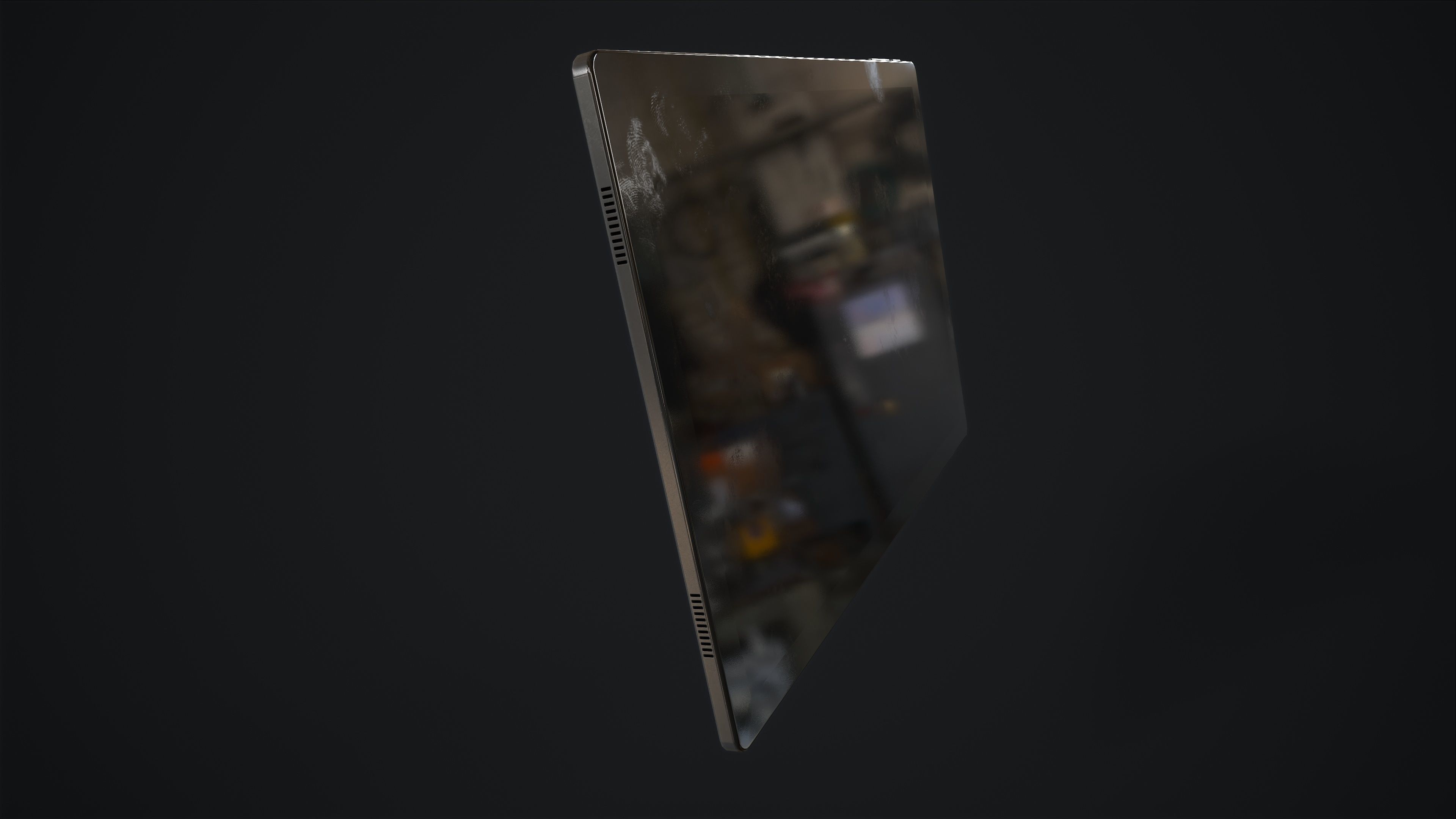 Tablet Low-poly 3D model_11