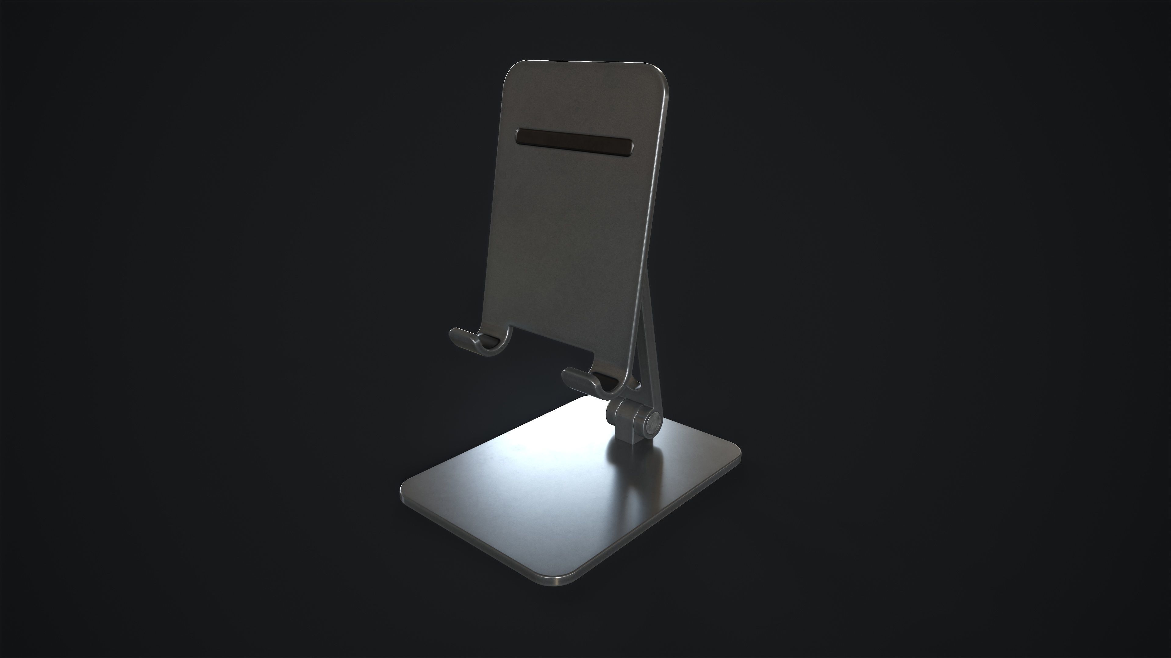 Tablet Low-poly 3D model_8