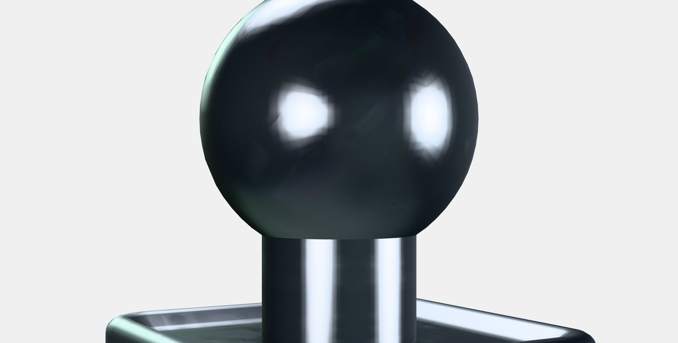 SORBYN Knob Low-poly 3D model_3