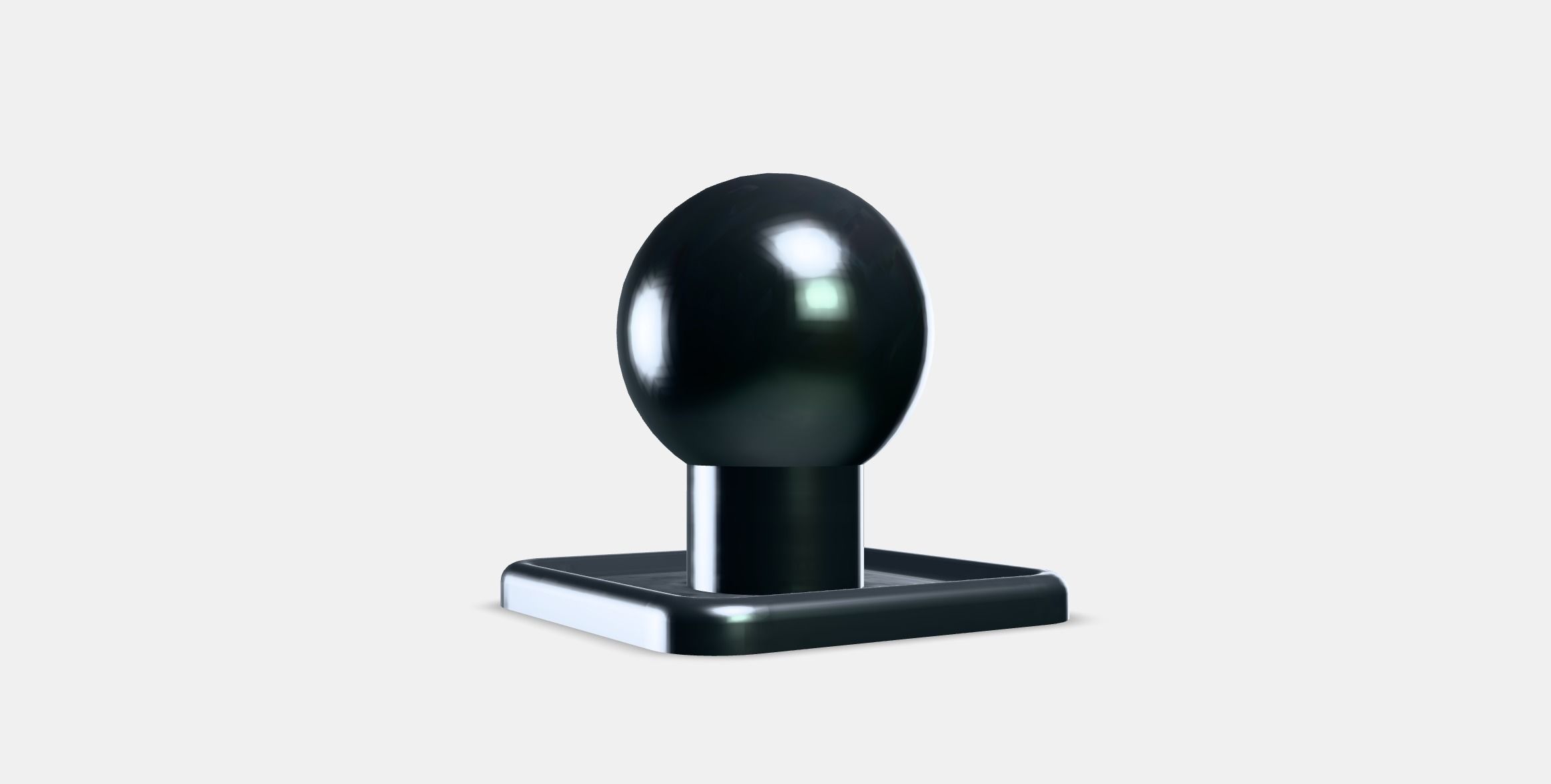 SORBYN Knob Low-poly 3D model_2