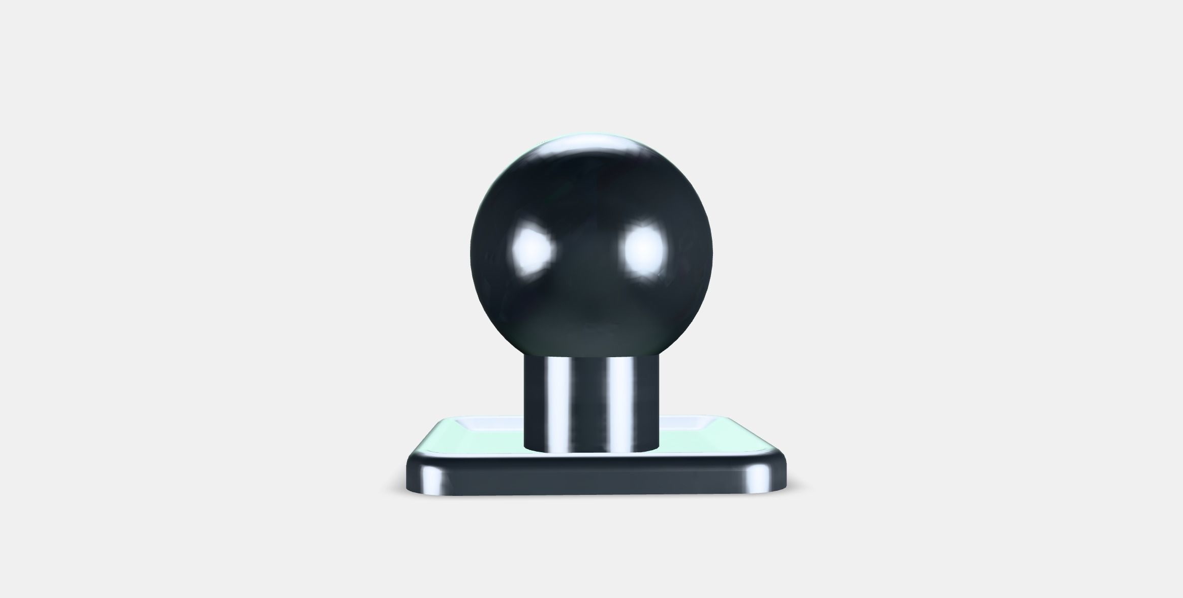 SORBYN Knob Low-poly 3D model_14