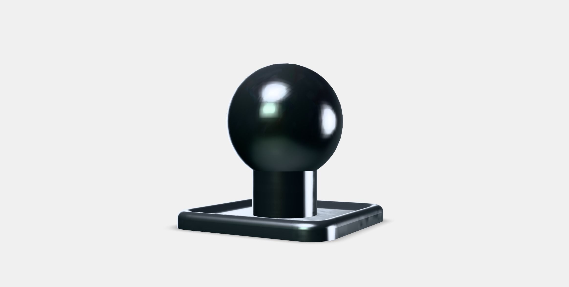 SORBYN Knob Low-poly 3D model_12