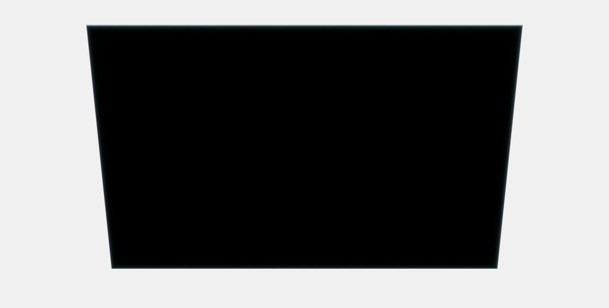 TJORHOM 4 panels for sliding door frame 3 Low-poly 3D model_8