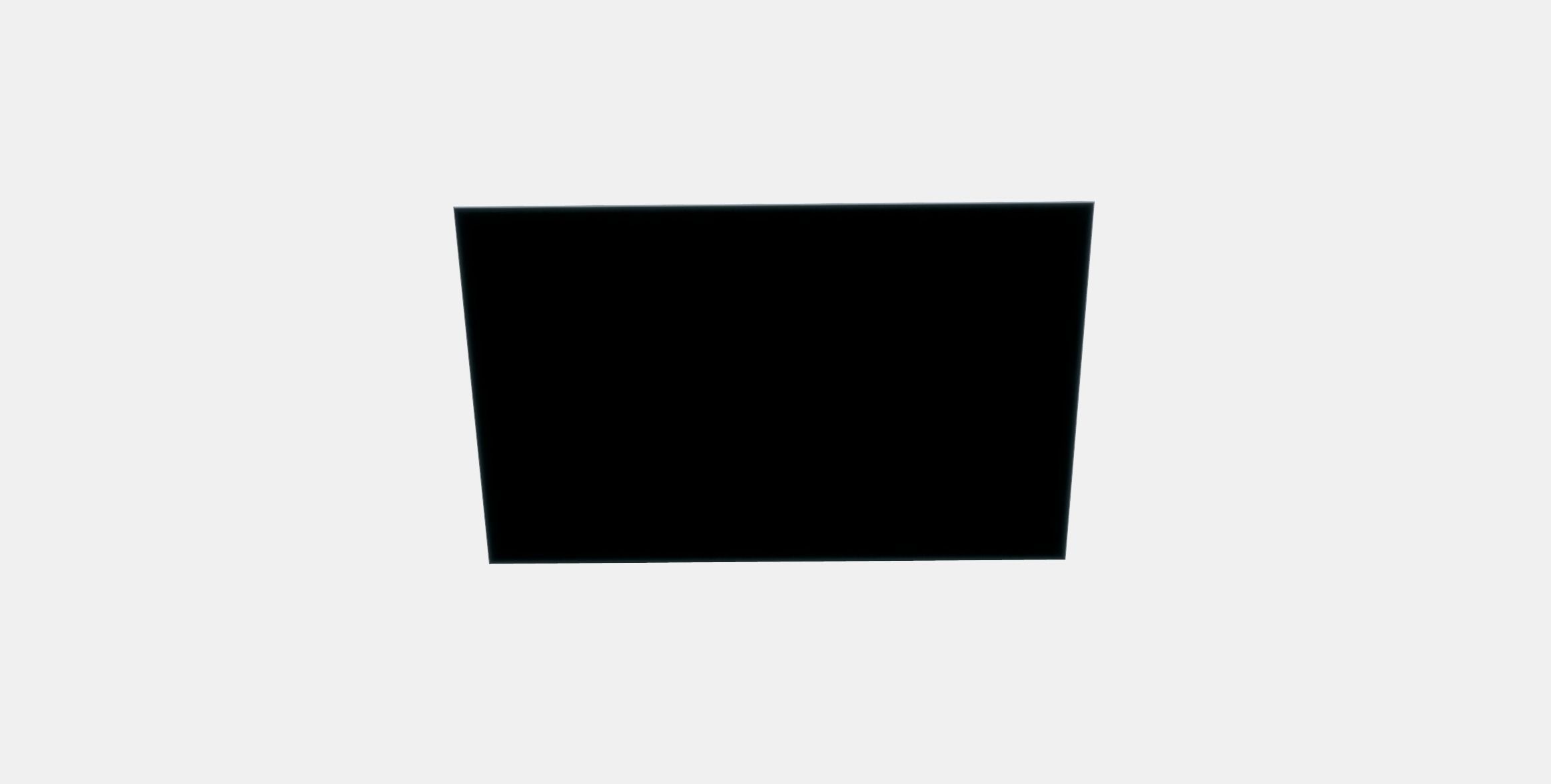 TJORHOM 4 panels for sliding door frame 3 Low-poly 3D model_7