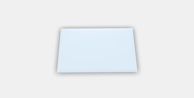 TJORHOM 4 panels for sliding door frame 3 Low-poly 3D model