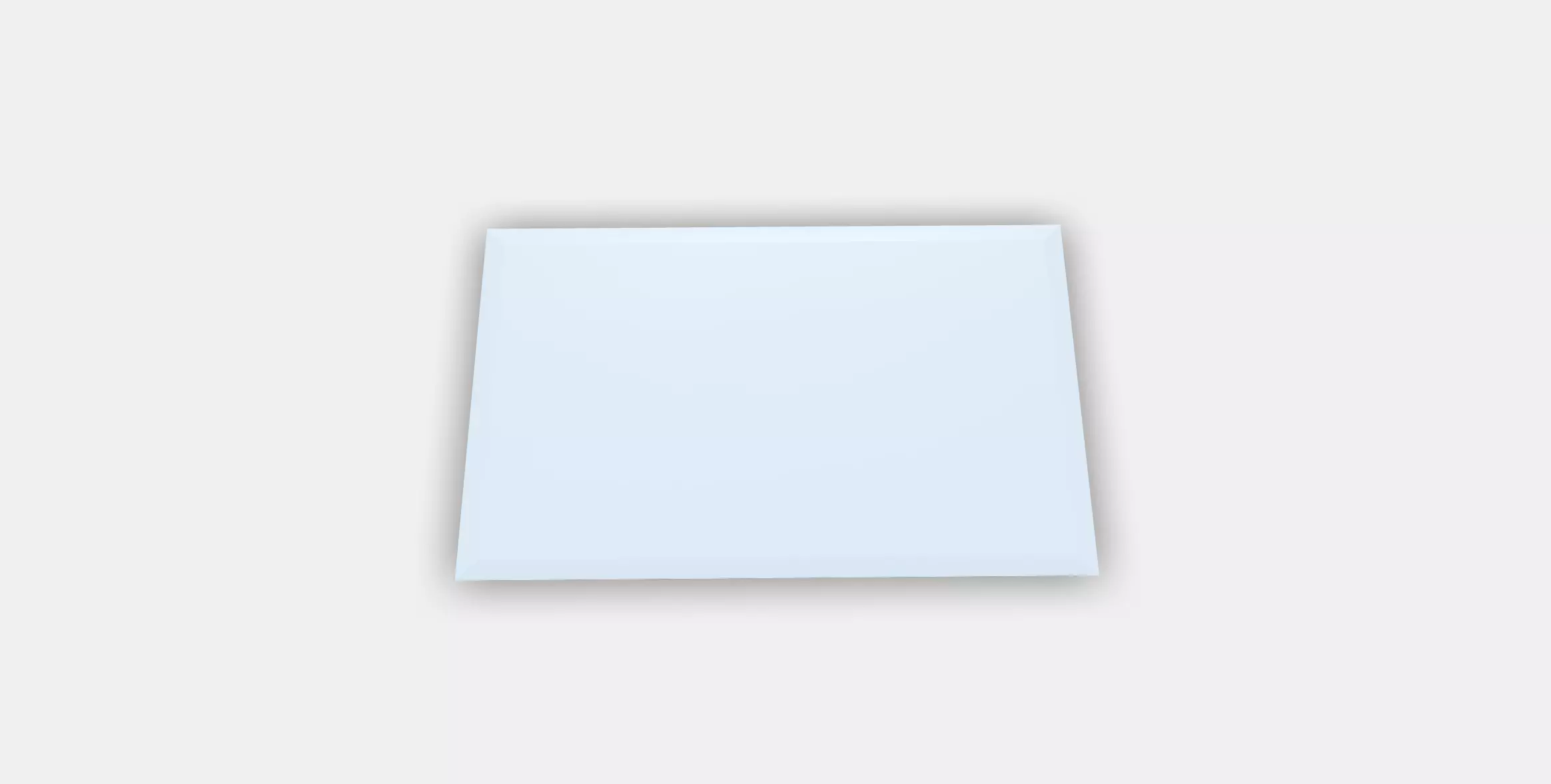 TJORHOM 4 panels for sliding door frame 3 Low-poly 3D model_0