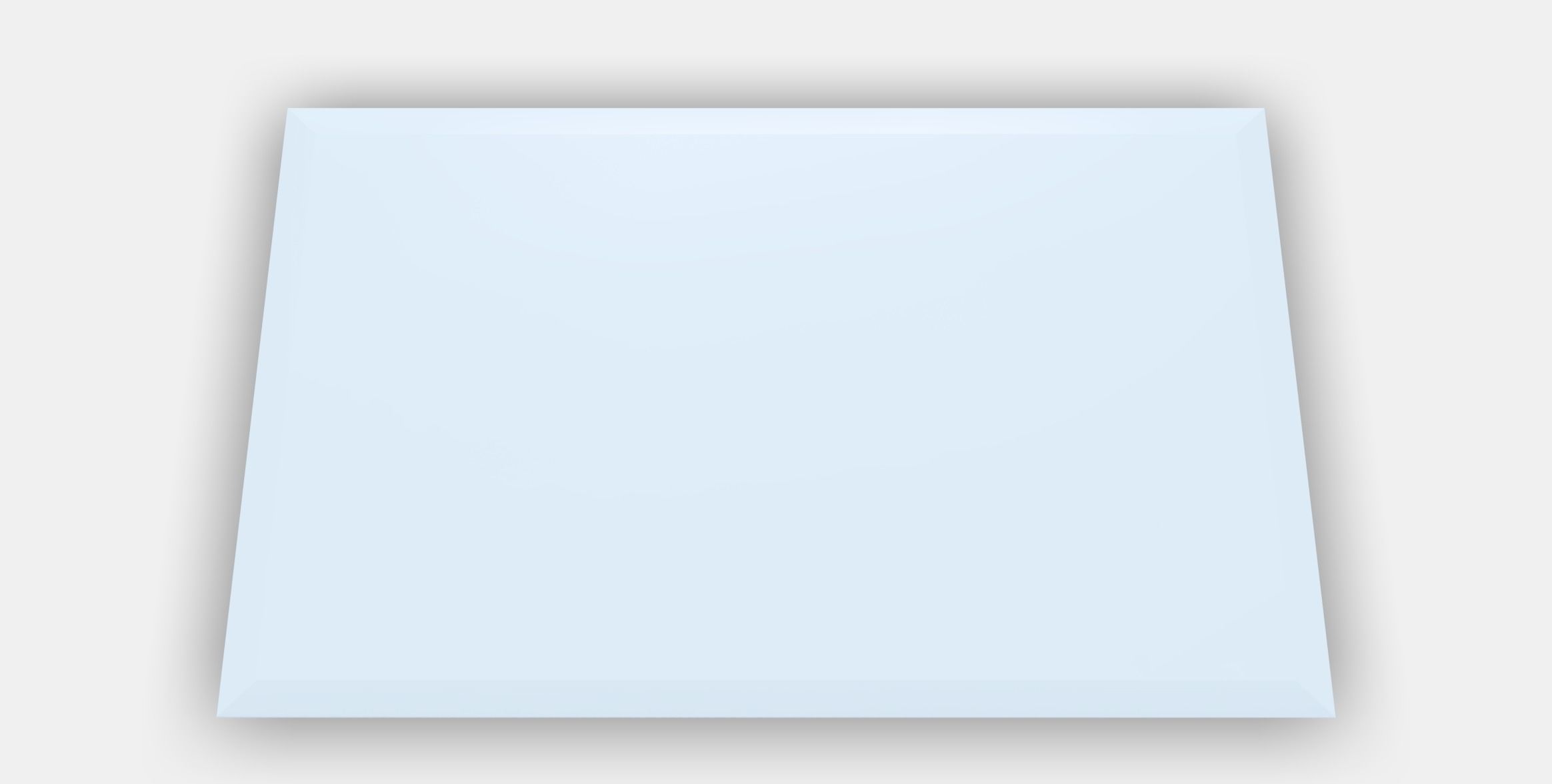 TJORHOM 4 panels for sliding door frame 3 Low-poly 3D model_4