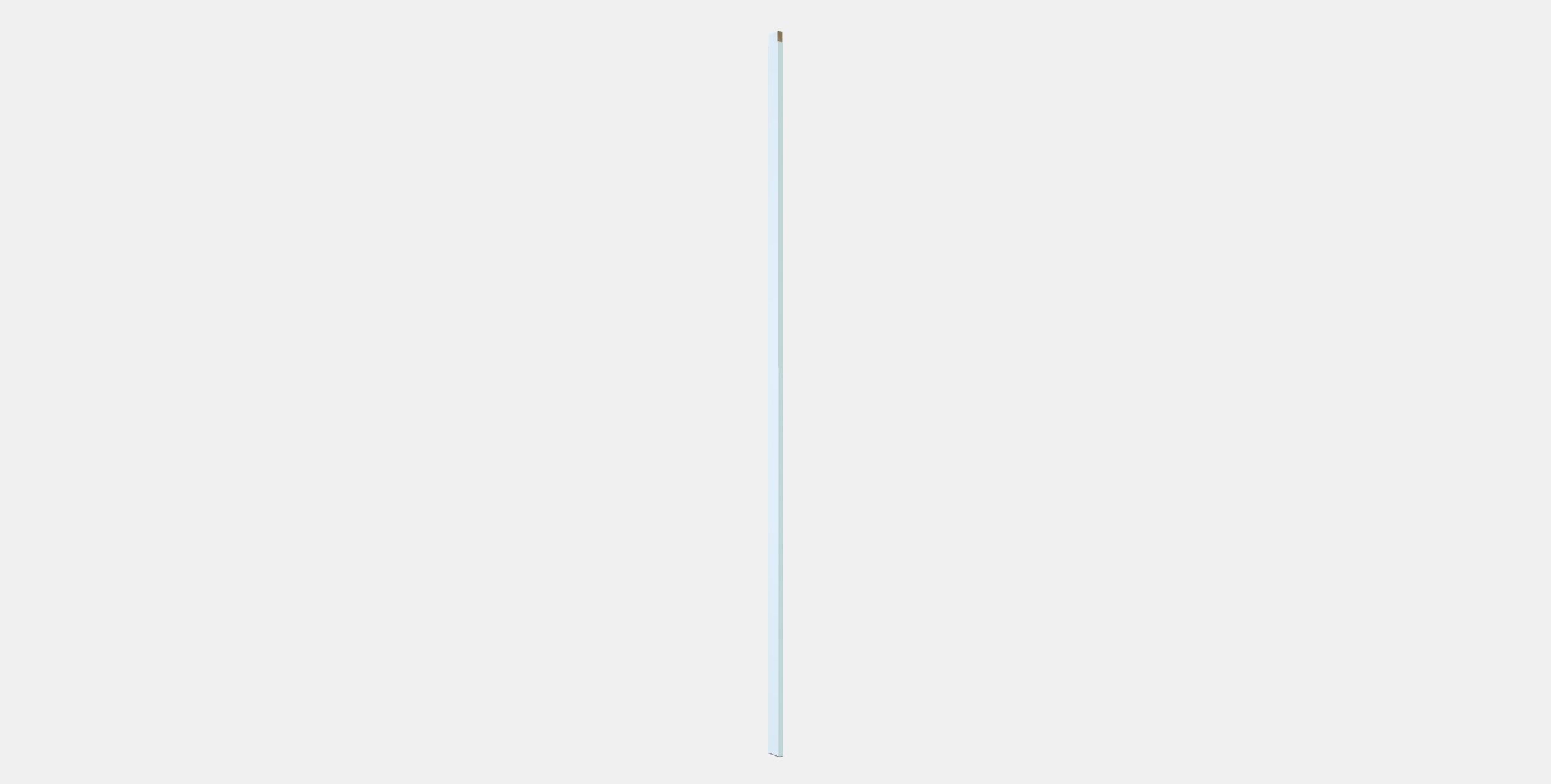 SKYTTA Stop bar 2 tracks set of 2 Low-poly 3D model_3