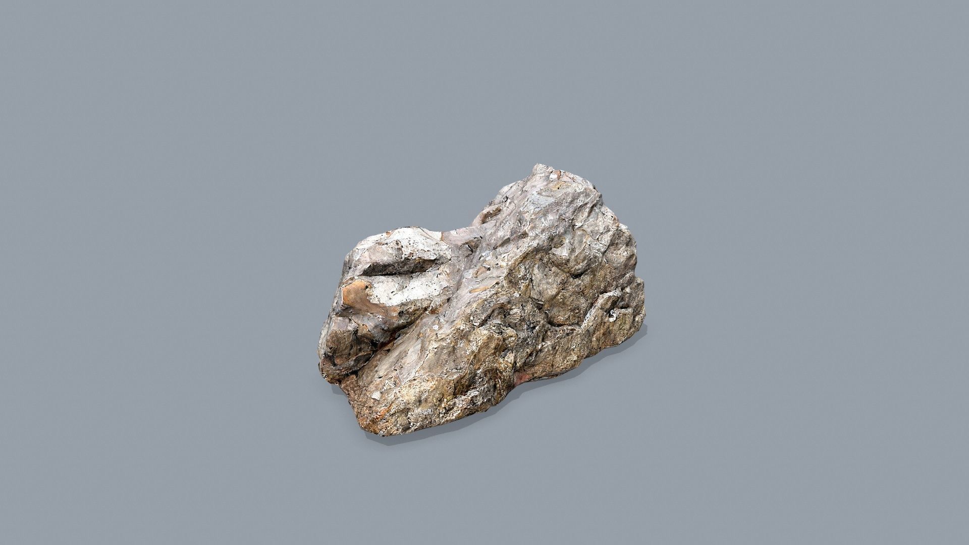 desert rocks Low-poly 3D model_20