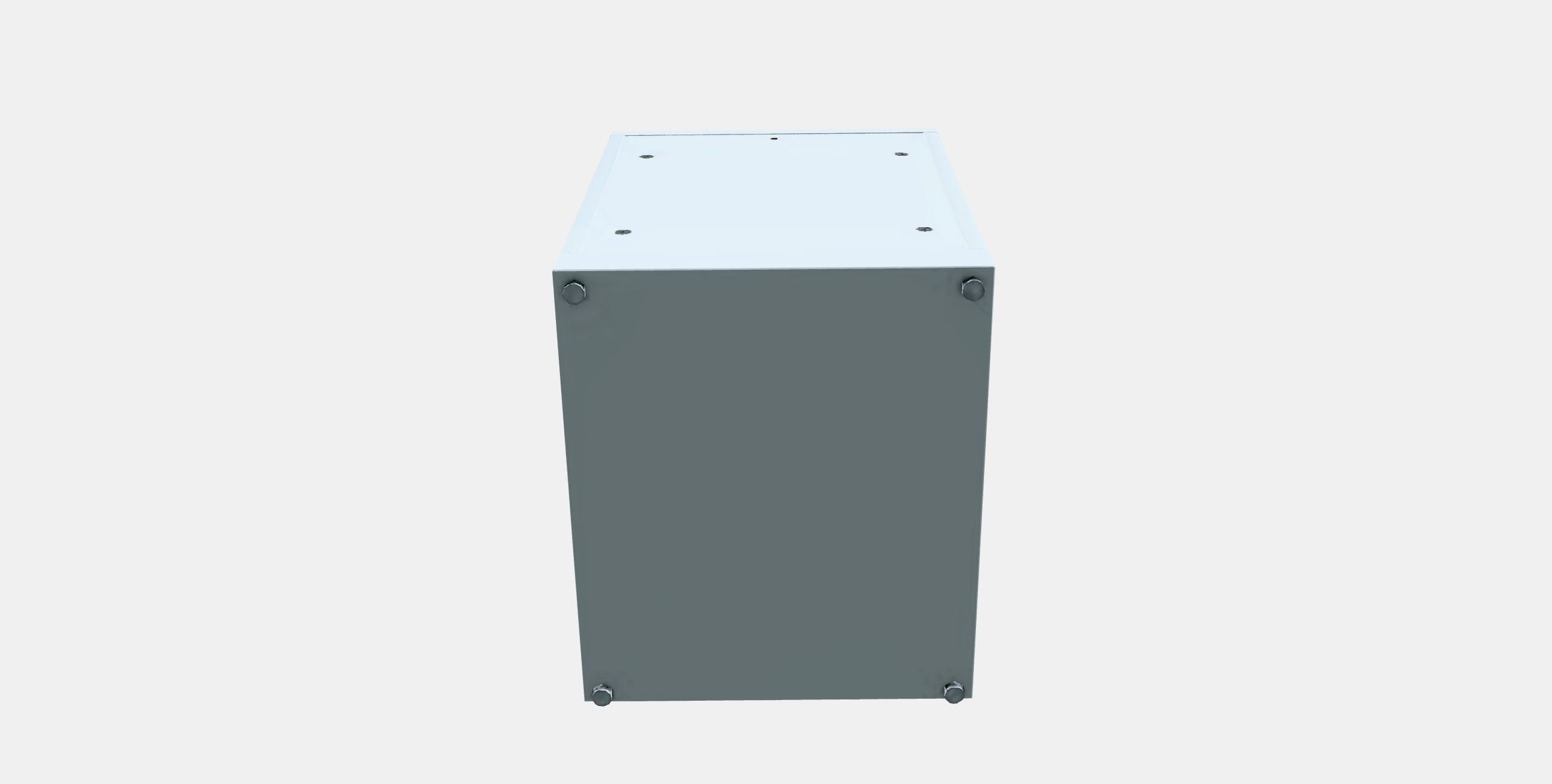 NORDLI Chest of 2 drawers 1 Low-poly 3D model_7