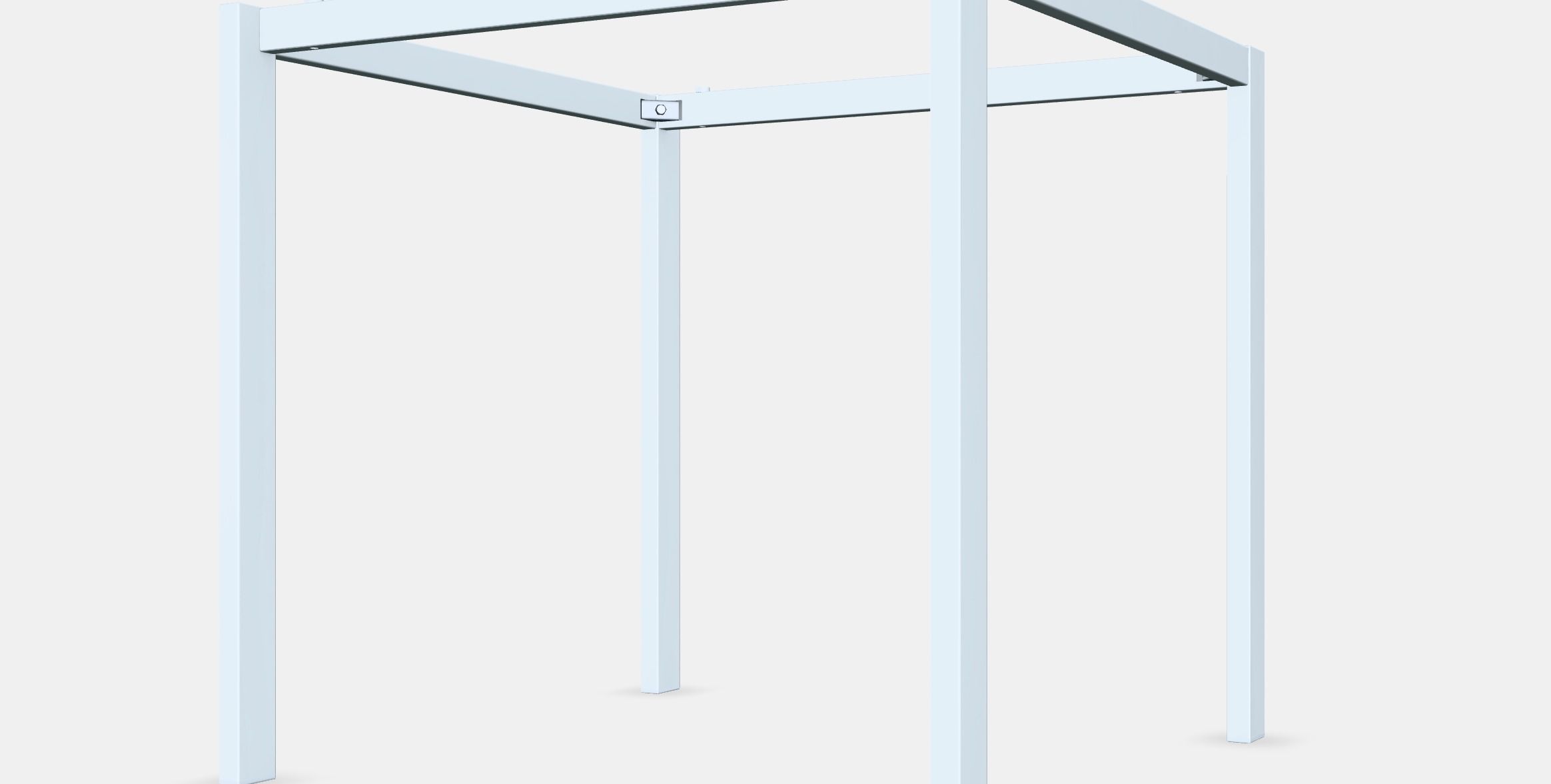 MELLTORP Underframe Low-poly 3D model_6