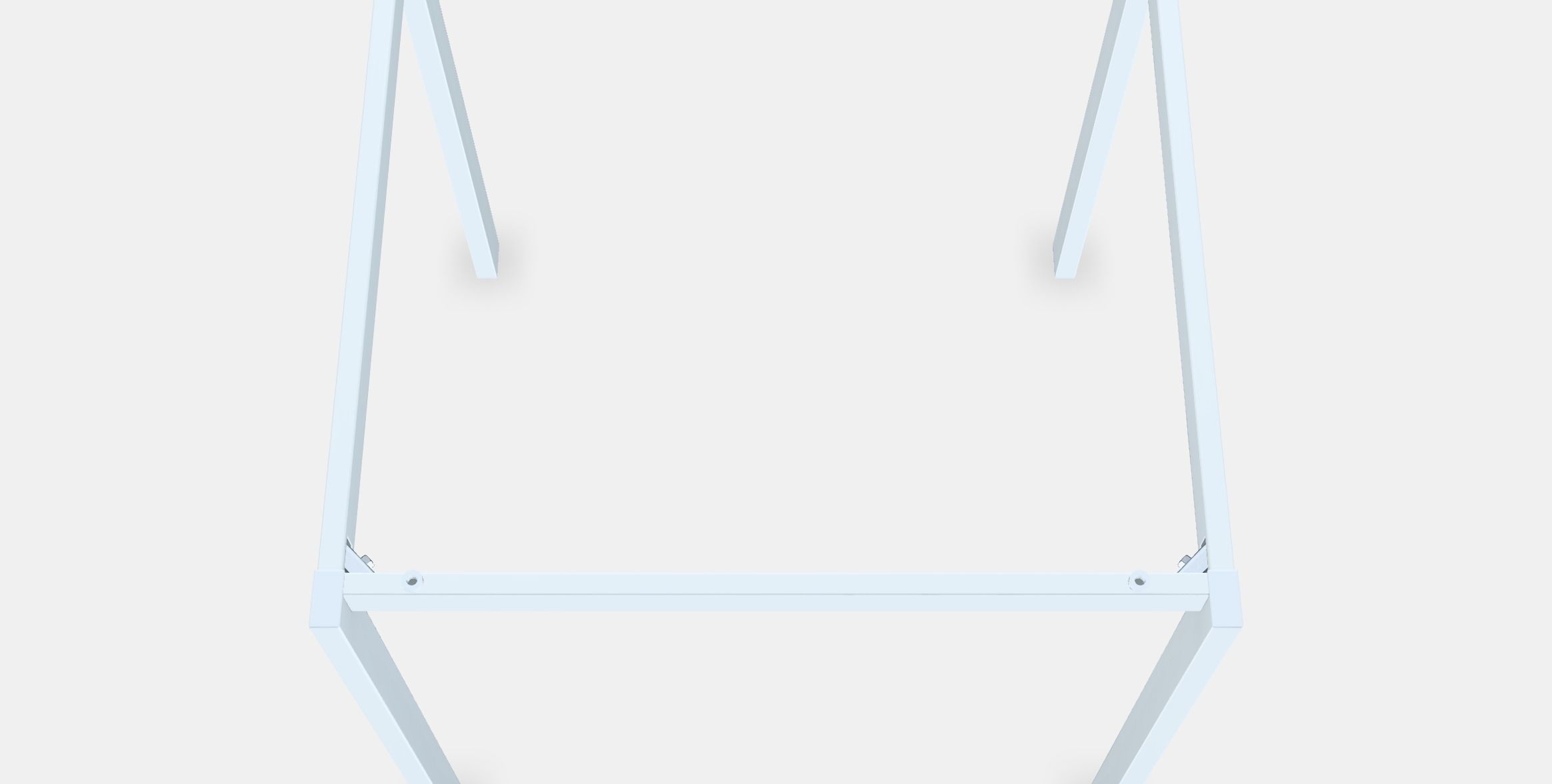 MELLTORP Underframe Low-poly 3D model_5