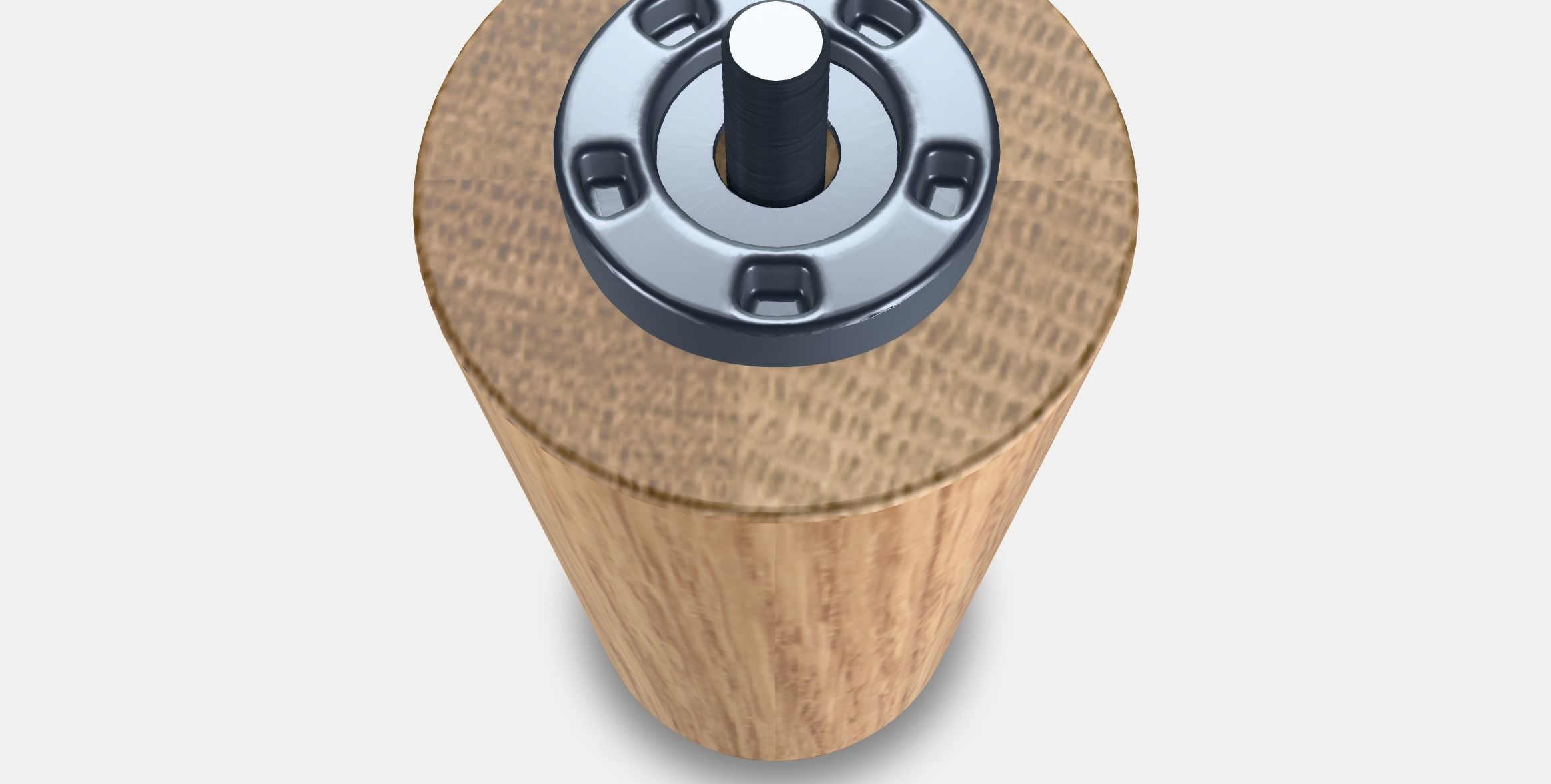 BRYNILEN Leg 1 Low-poly 3D model_7