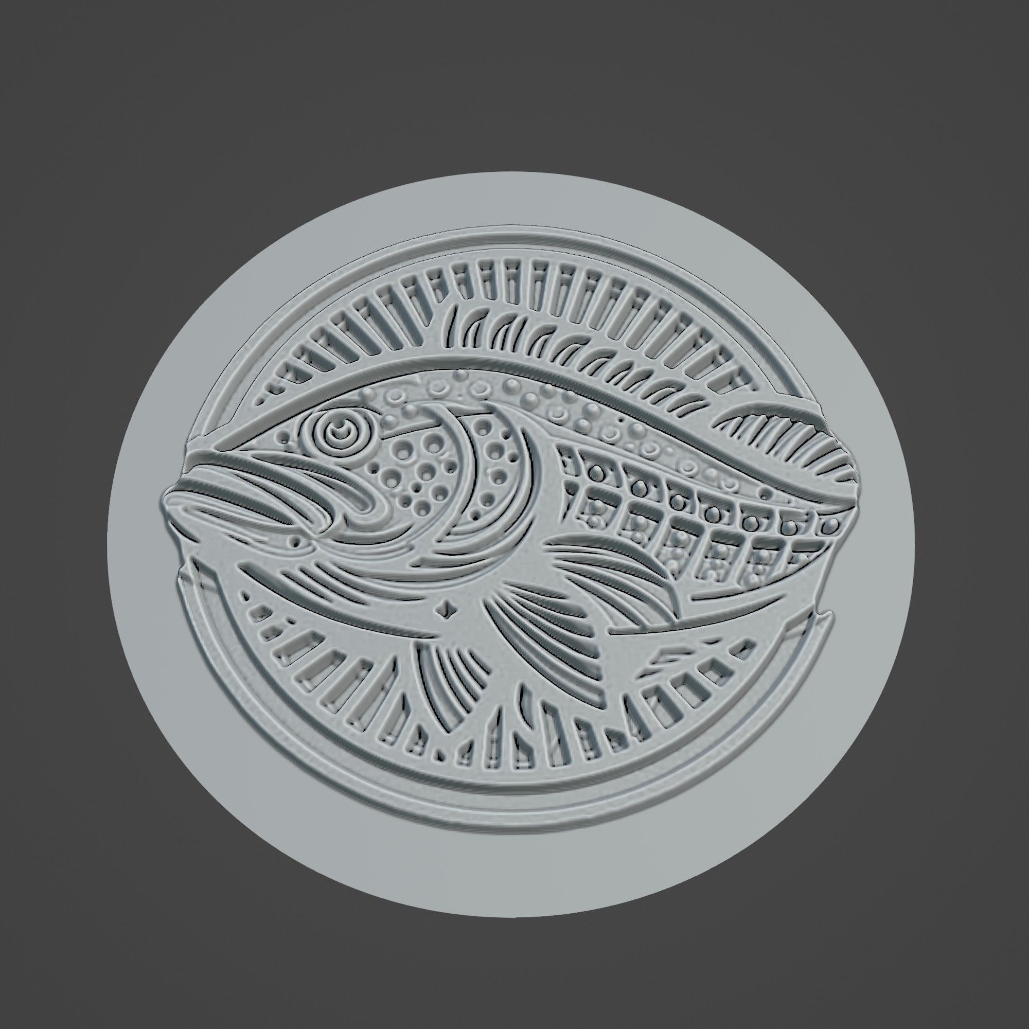 Grouper Animal 3D print model_3