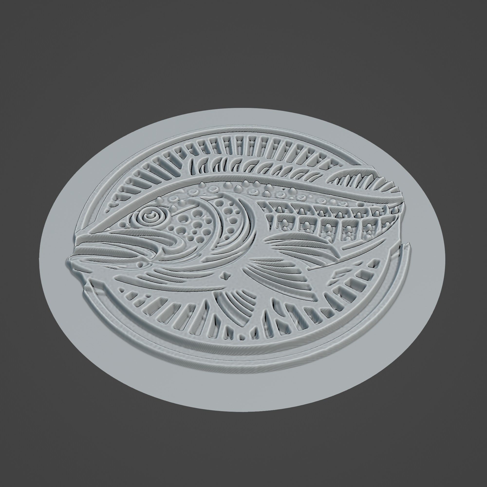 Grouper Animal 3D print model_2