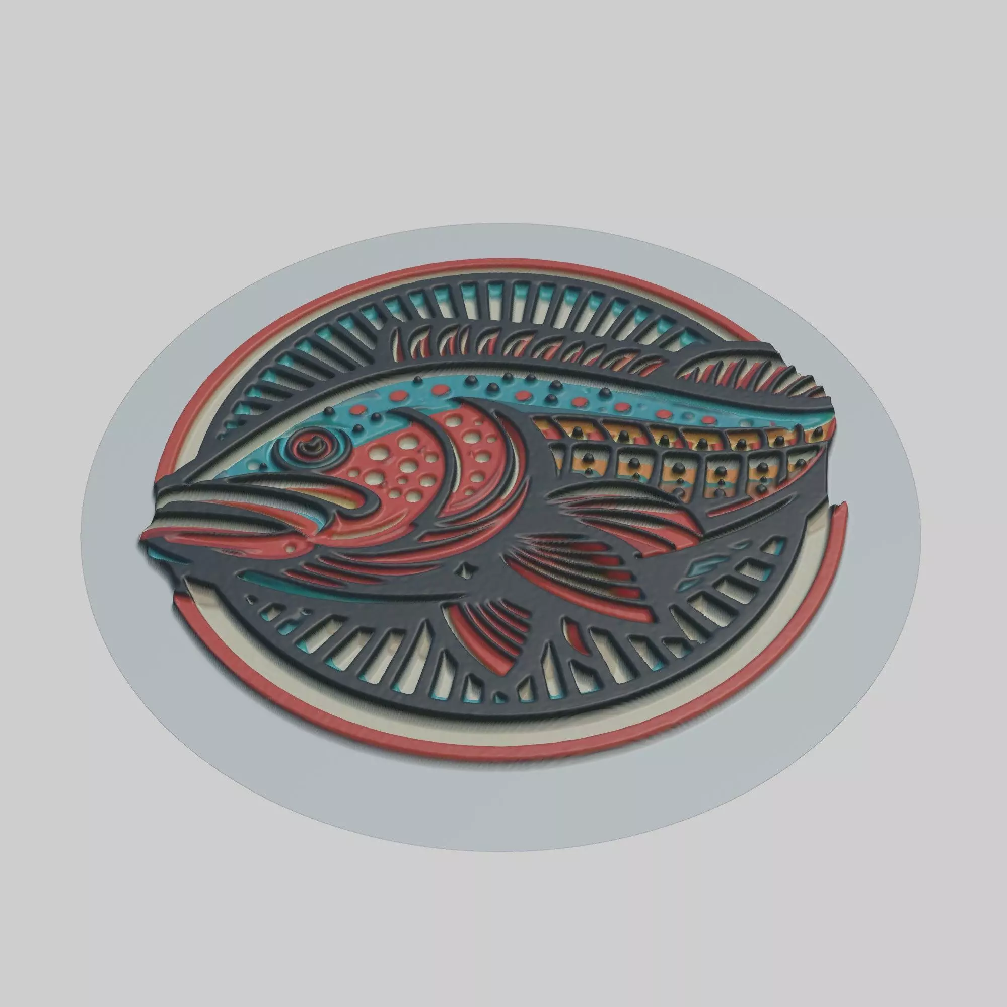 Grouper Animal 3D print model_0