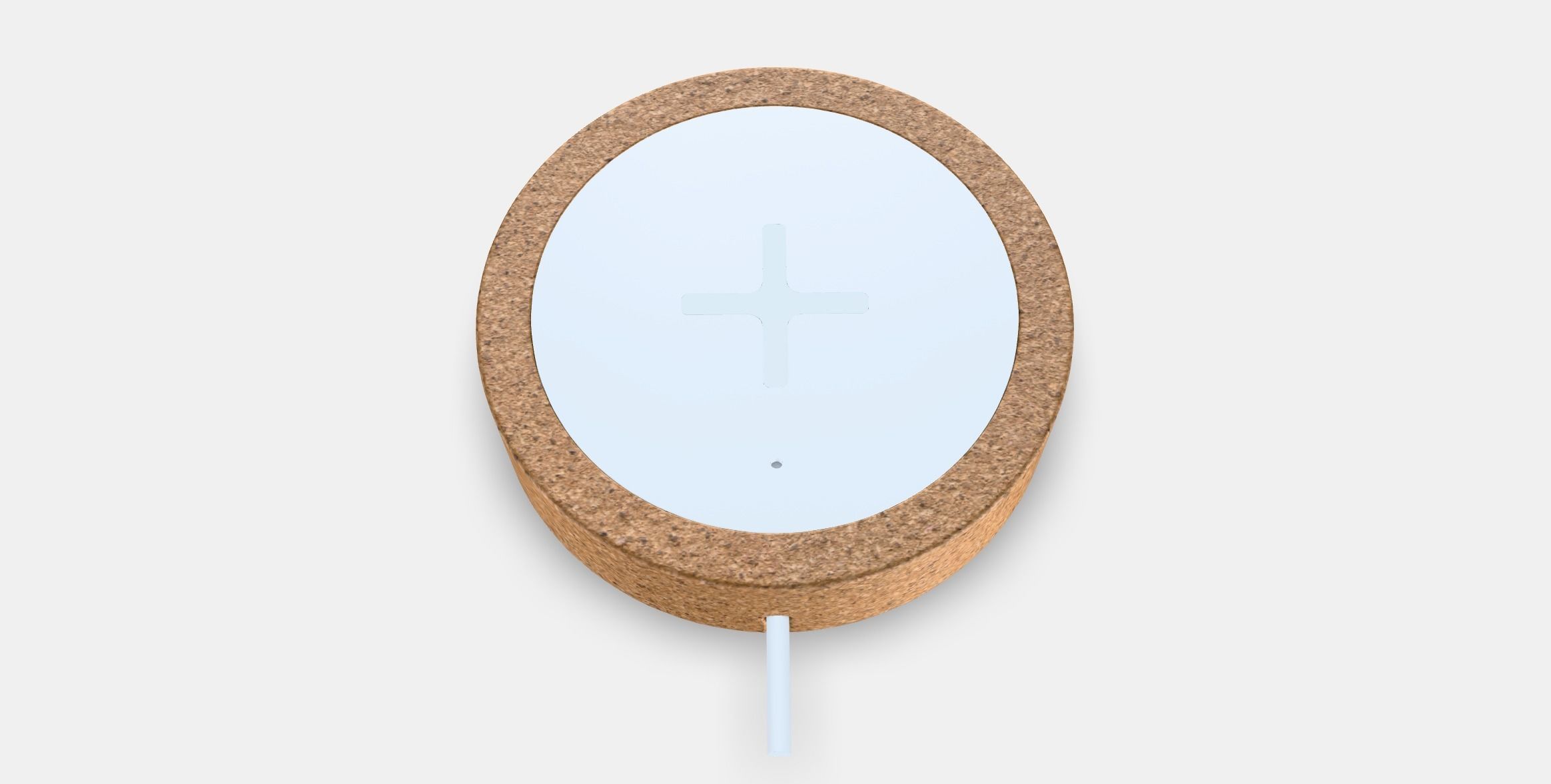 NORDMARKE Wireless charger 2 Low-poly 3D model_5