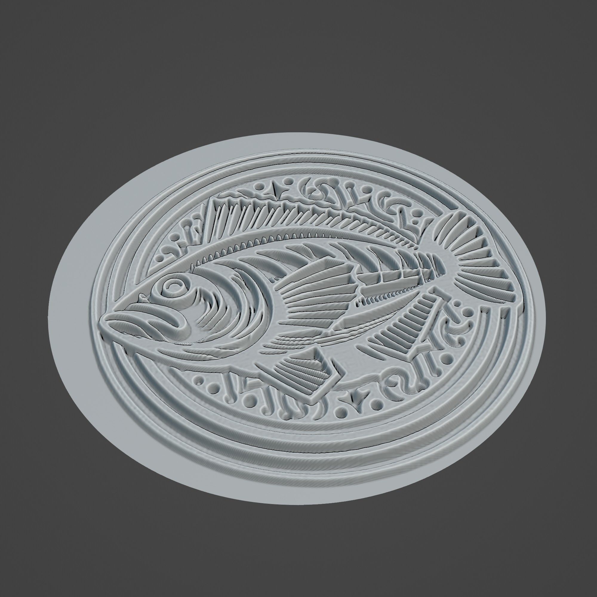 Cod Animal 3D print model_2