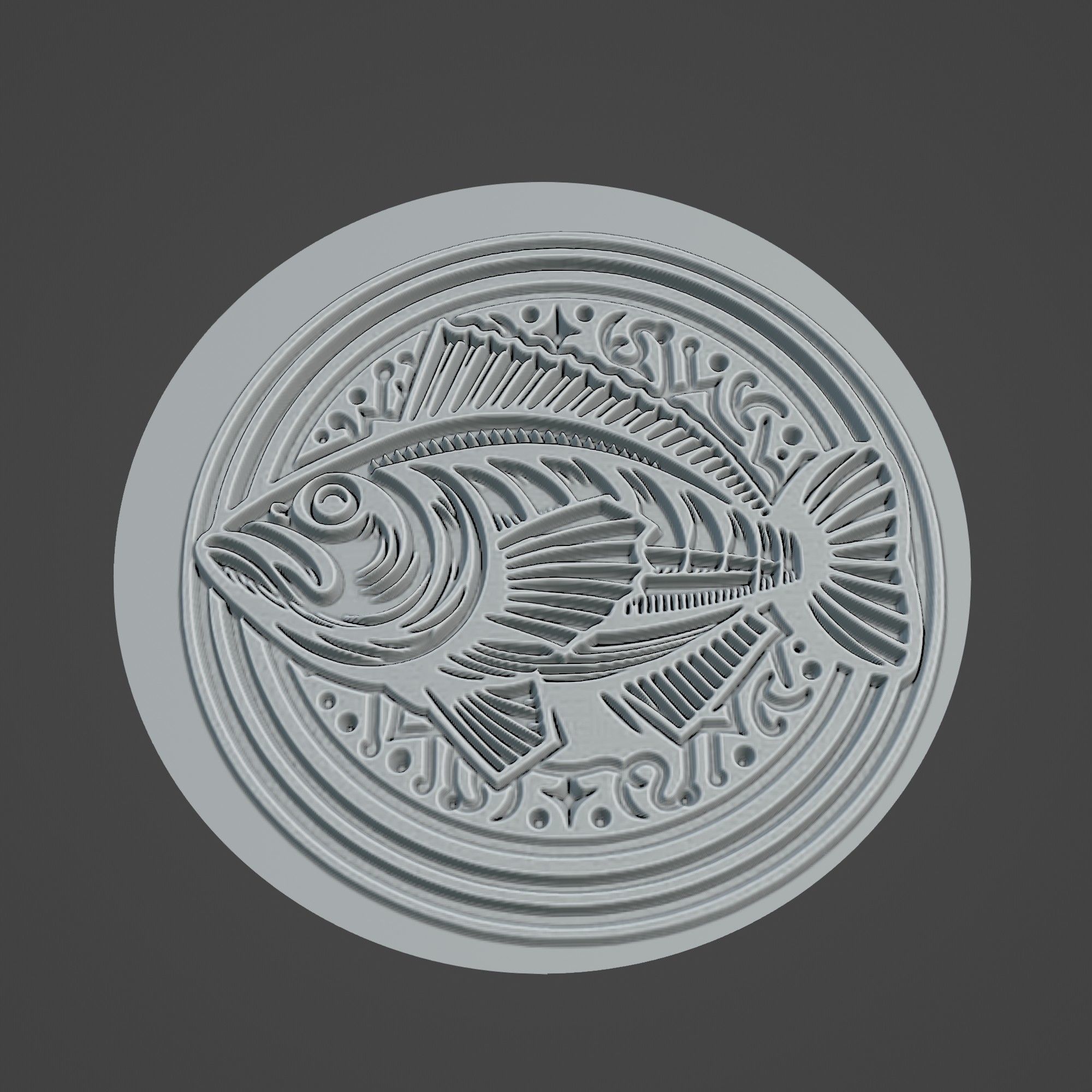 Cod Animal 3D print model_3