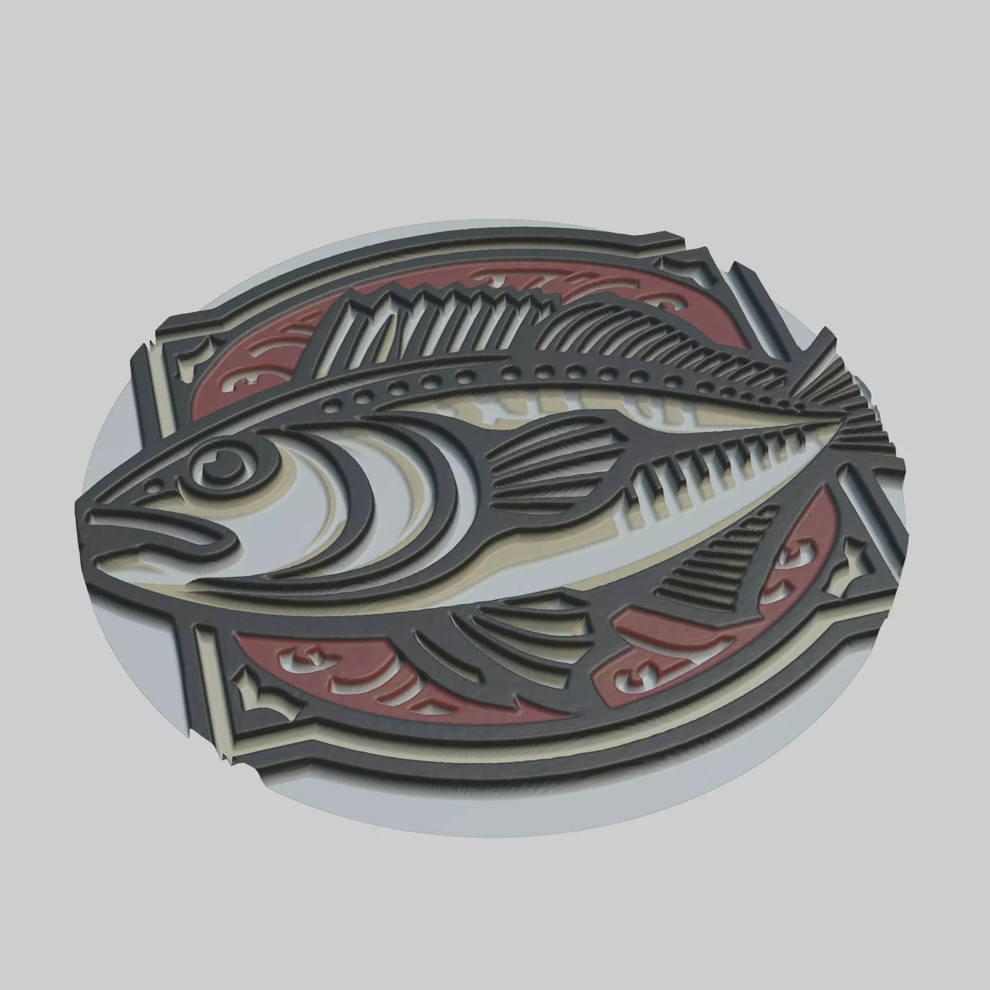 Cod Animal 3D print model