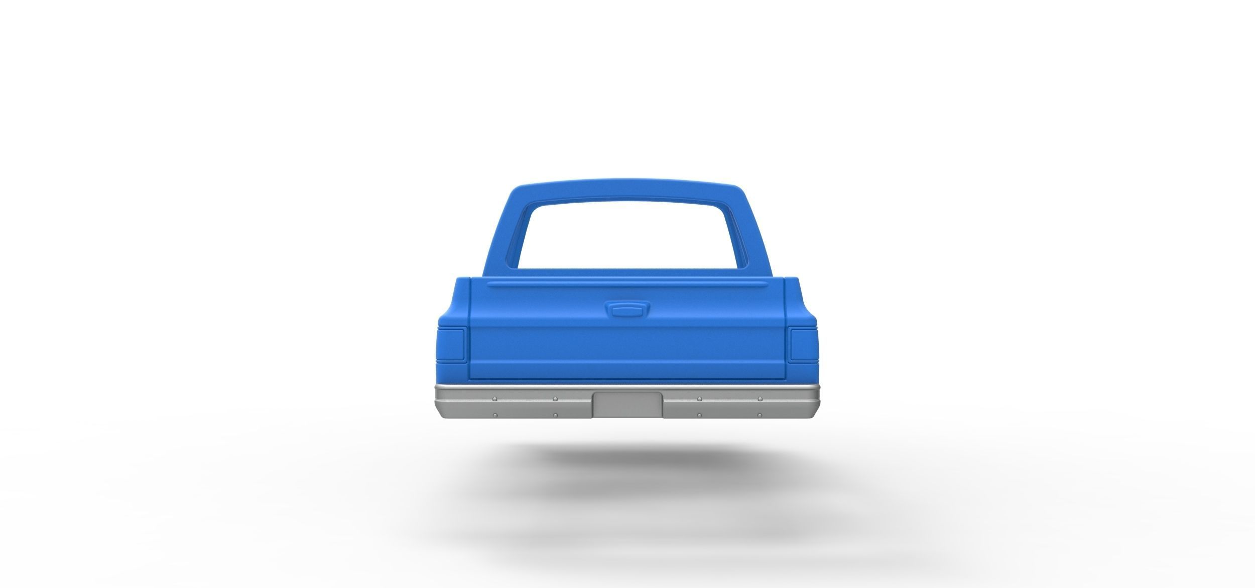 Shell for Fun Short Monster tank Scale 1 to 25 3D print model_11